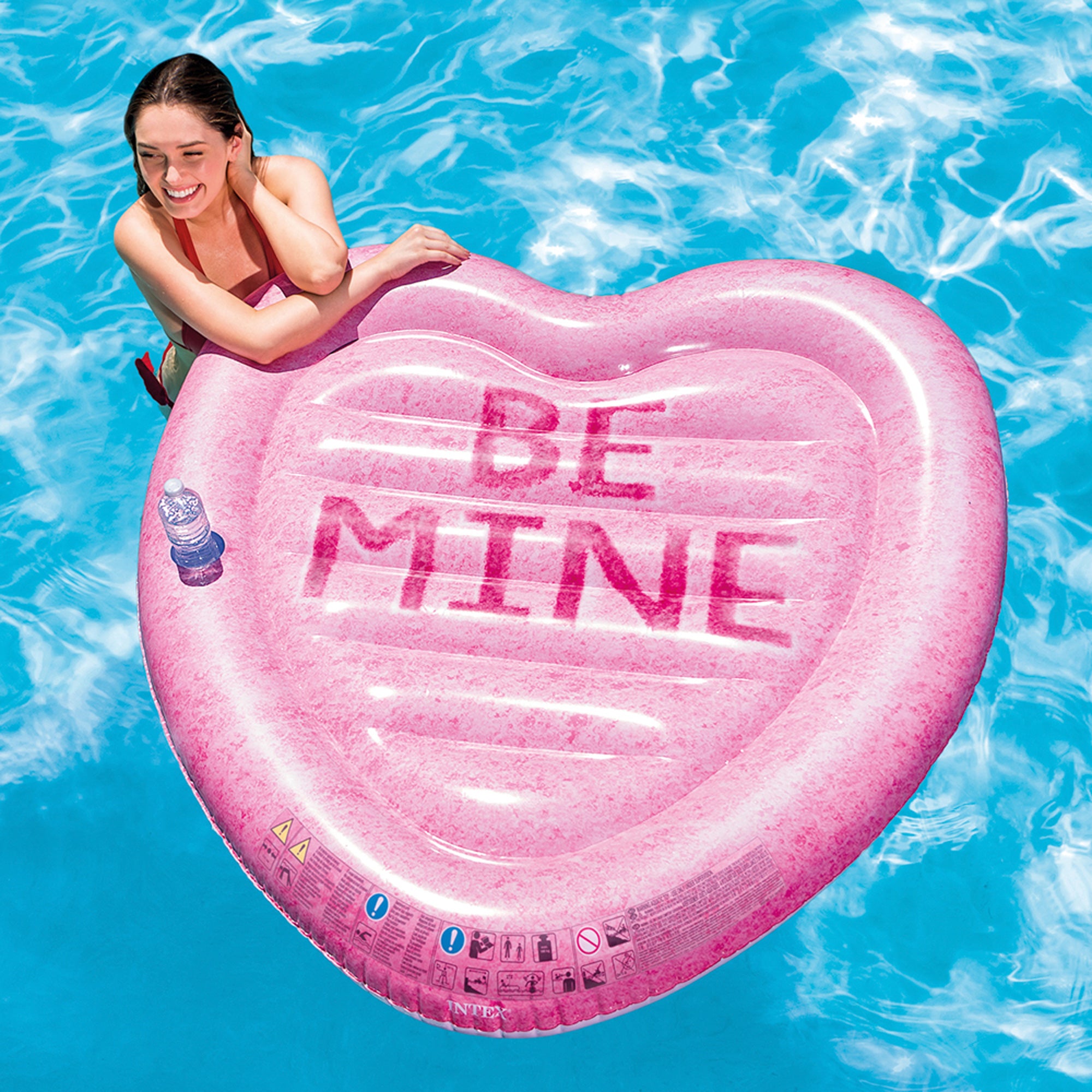 INTEX Hinchable realista corazón be mine
