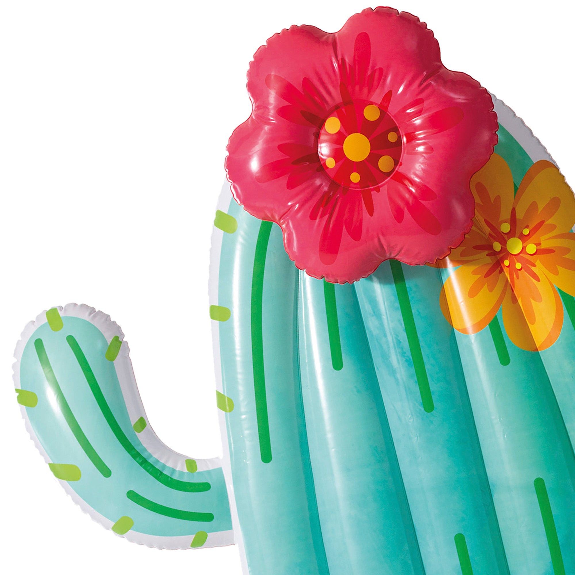 INTEX Colchoneta hinchable cactus 130x28x180 cm