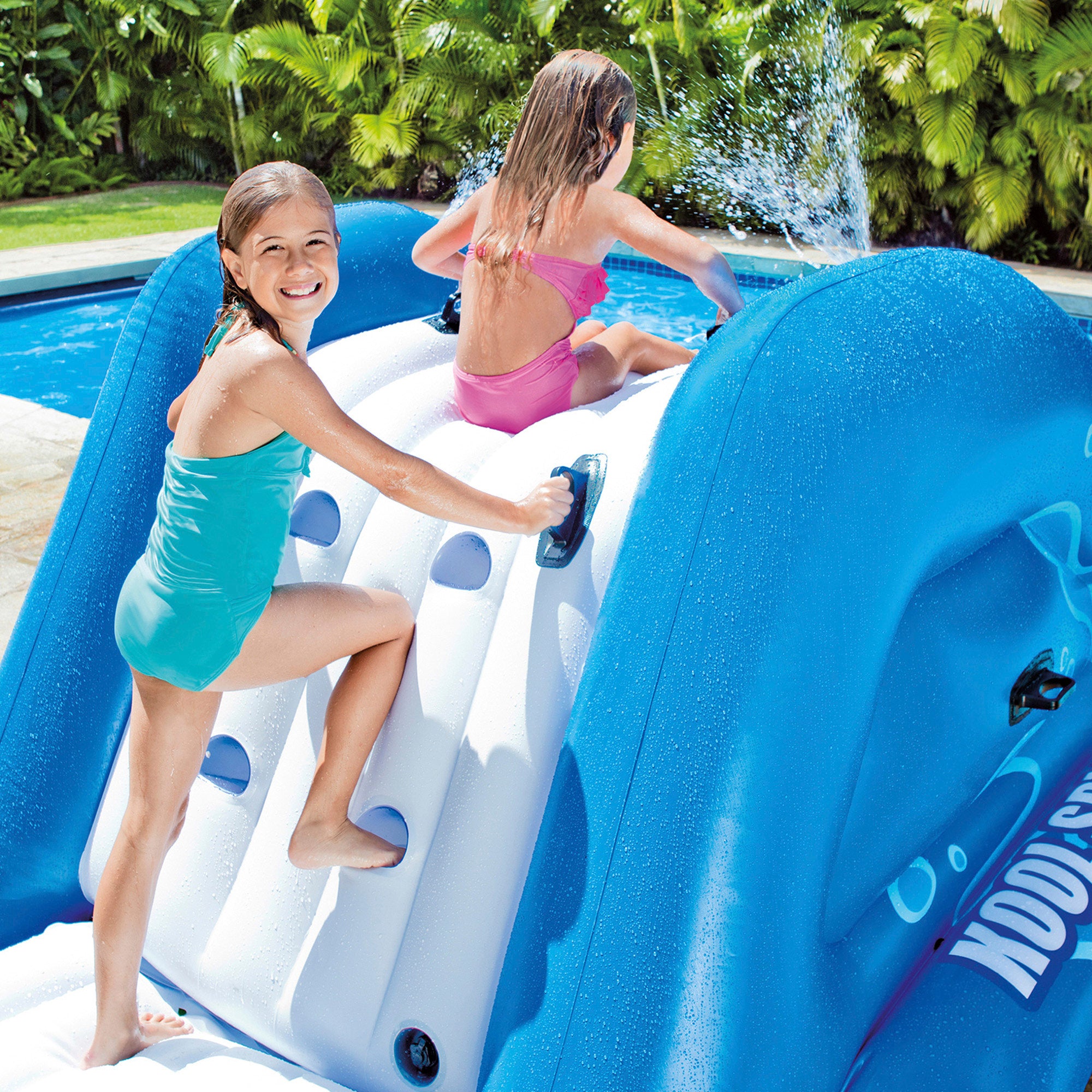 INTEX Tobogán hinchable acuático con 2 pulverizadores 333x206x117 cm