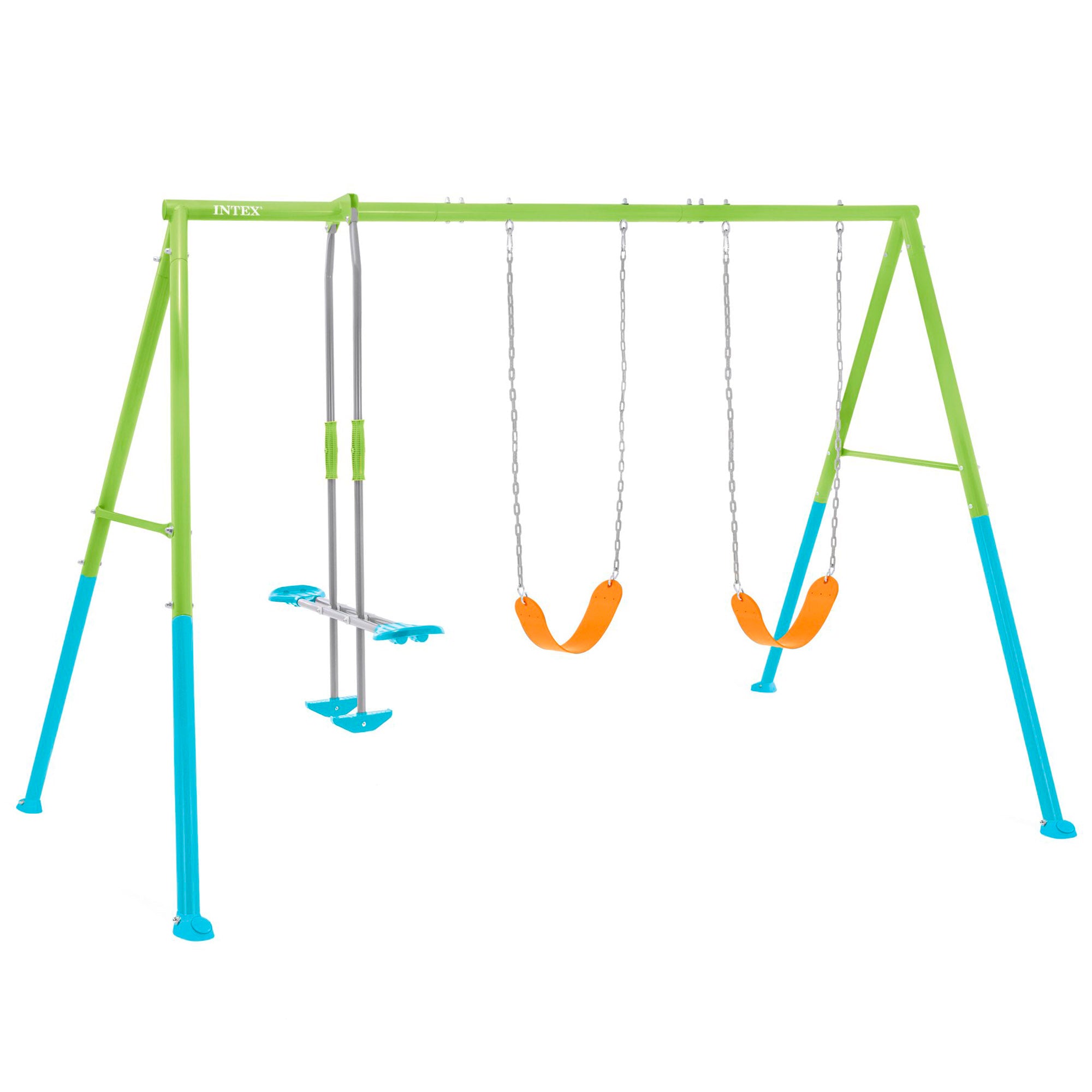 INTEX Columpio jardín doble con balancín