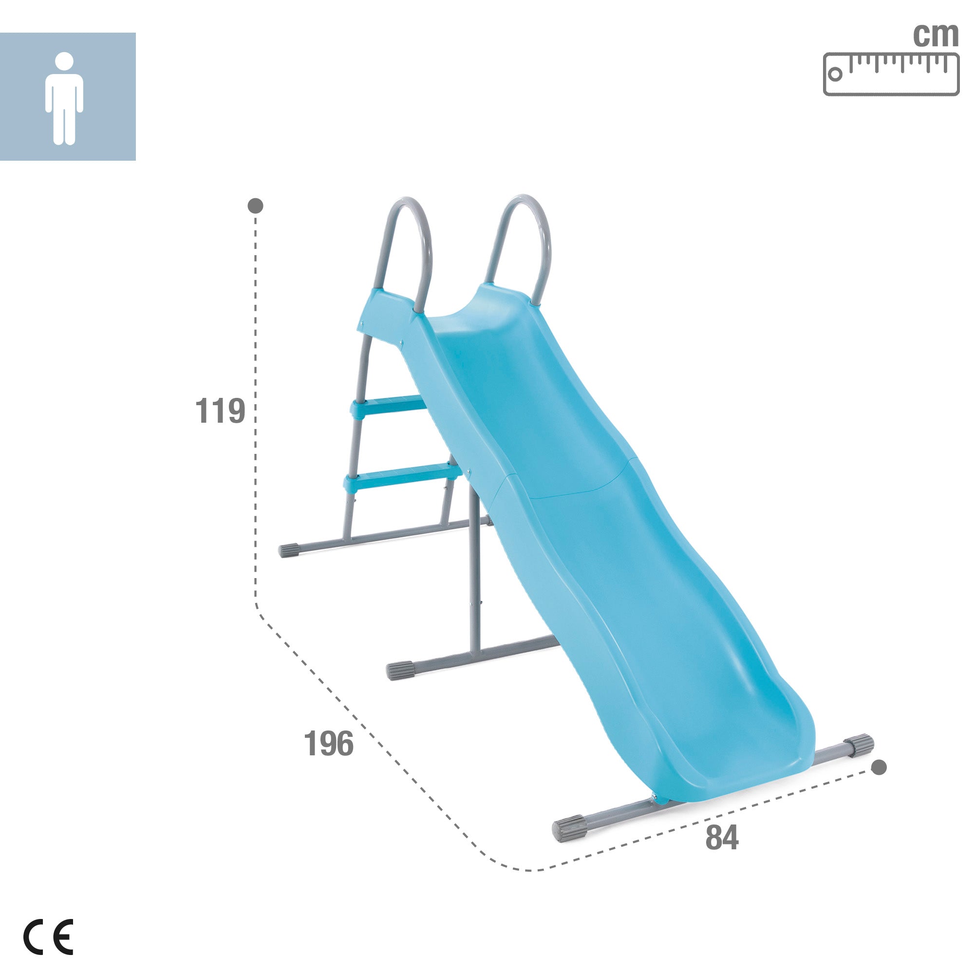 INTEX Tobogán infantil con 2 escalones