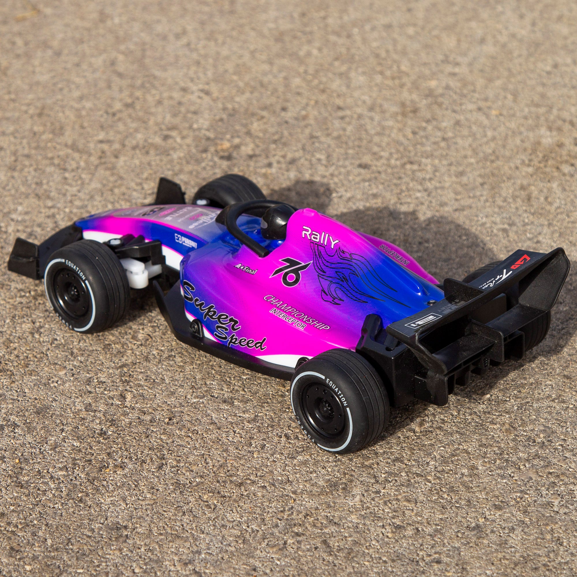 Coche de carreras radiocontrol con luz 1:16 Speed&Go
