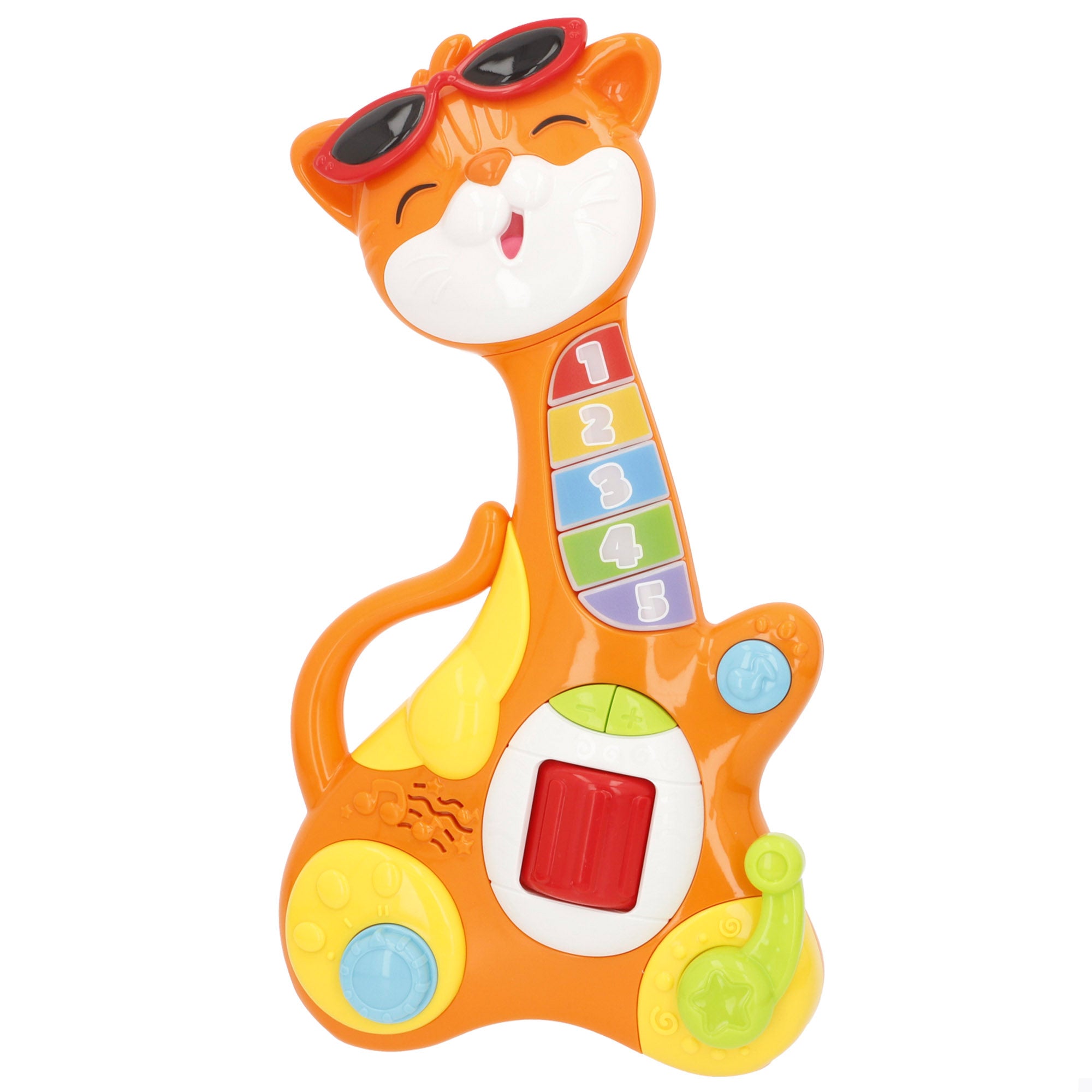 Winfun Guitarra infantil gatito + 18 meses