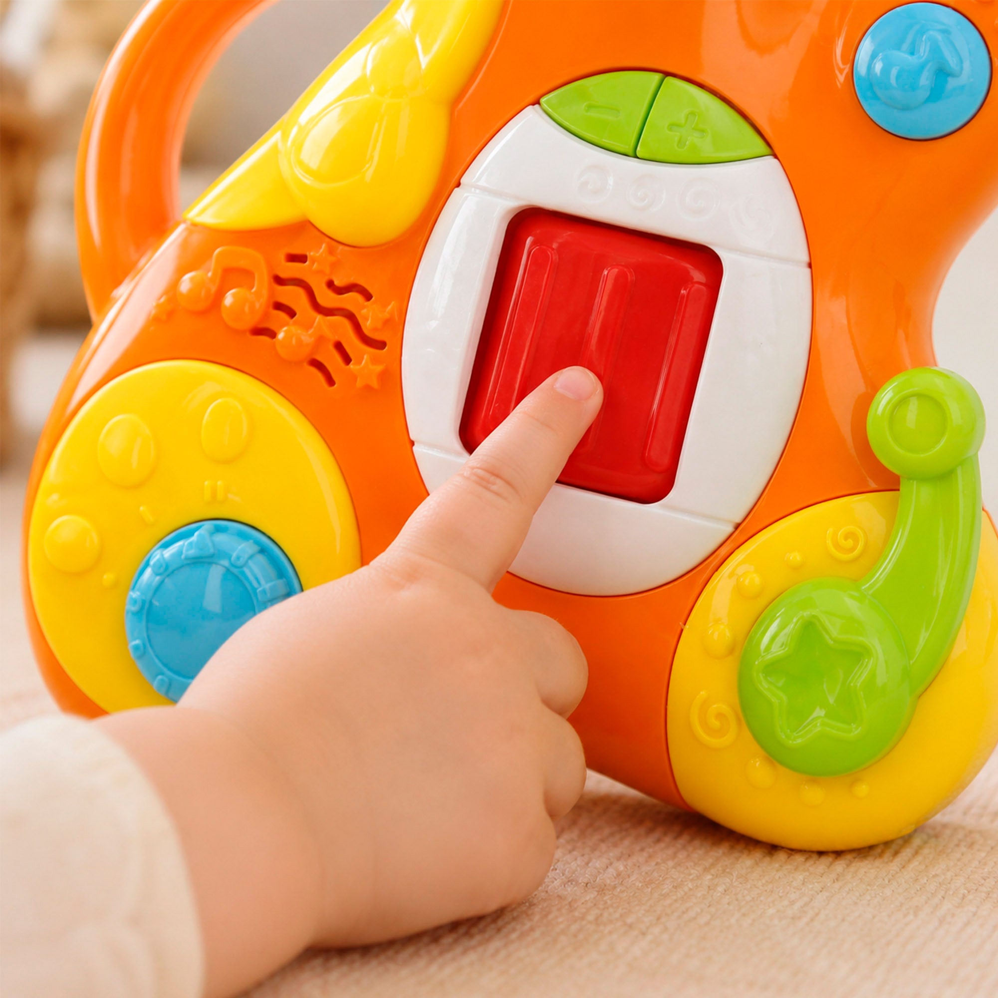 Winfun Guitarra infantil gatito + 18 meses