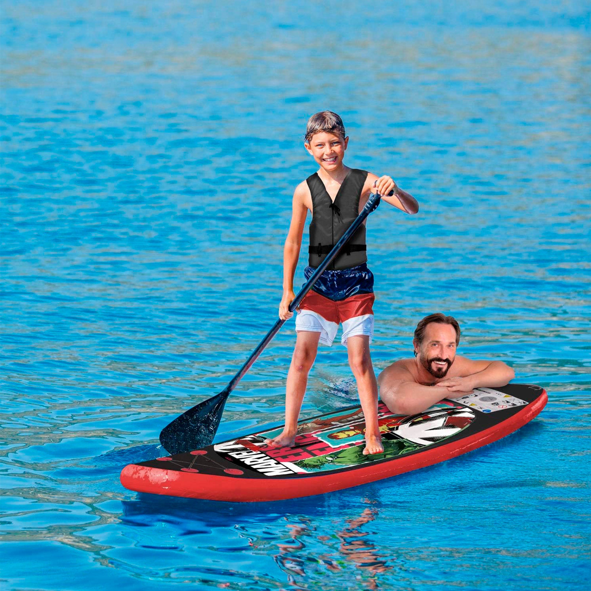 Avengers Tabla paddle surf hinchable 150 L para niños