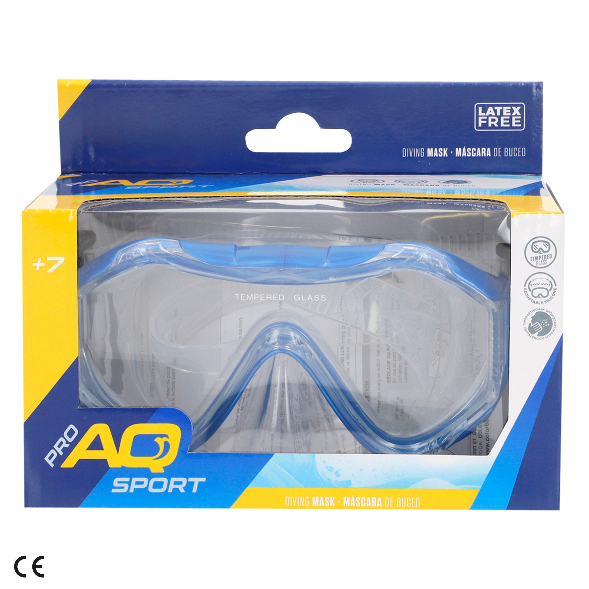 Gafas de buceo máscara junior Aqua Sport