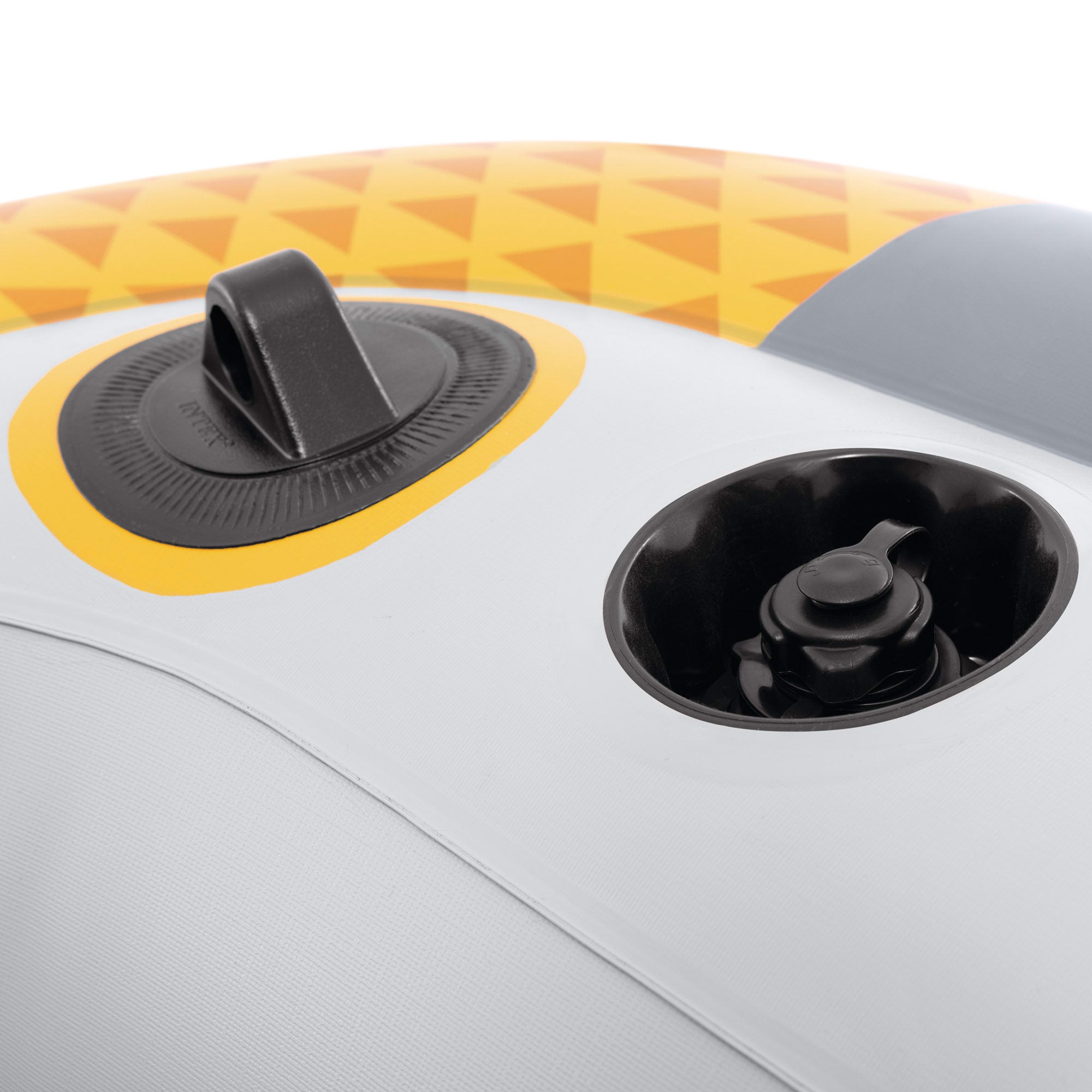 INTEX Barca hinchable Challenger 3 con remos y bomba de inflado