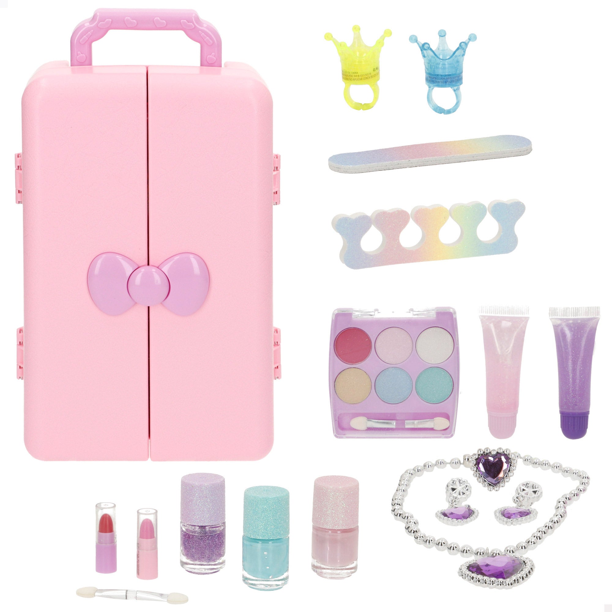 Set Maquillaje maletín infantil con accesorios COLORBABY