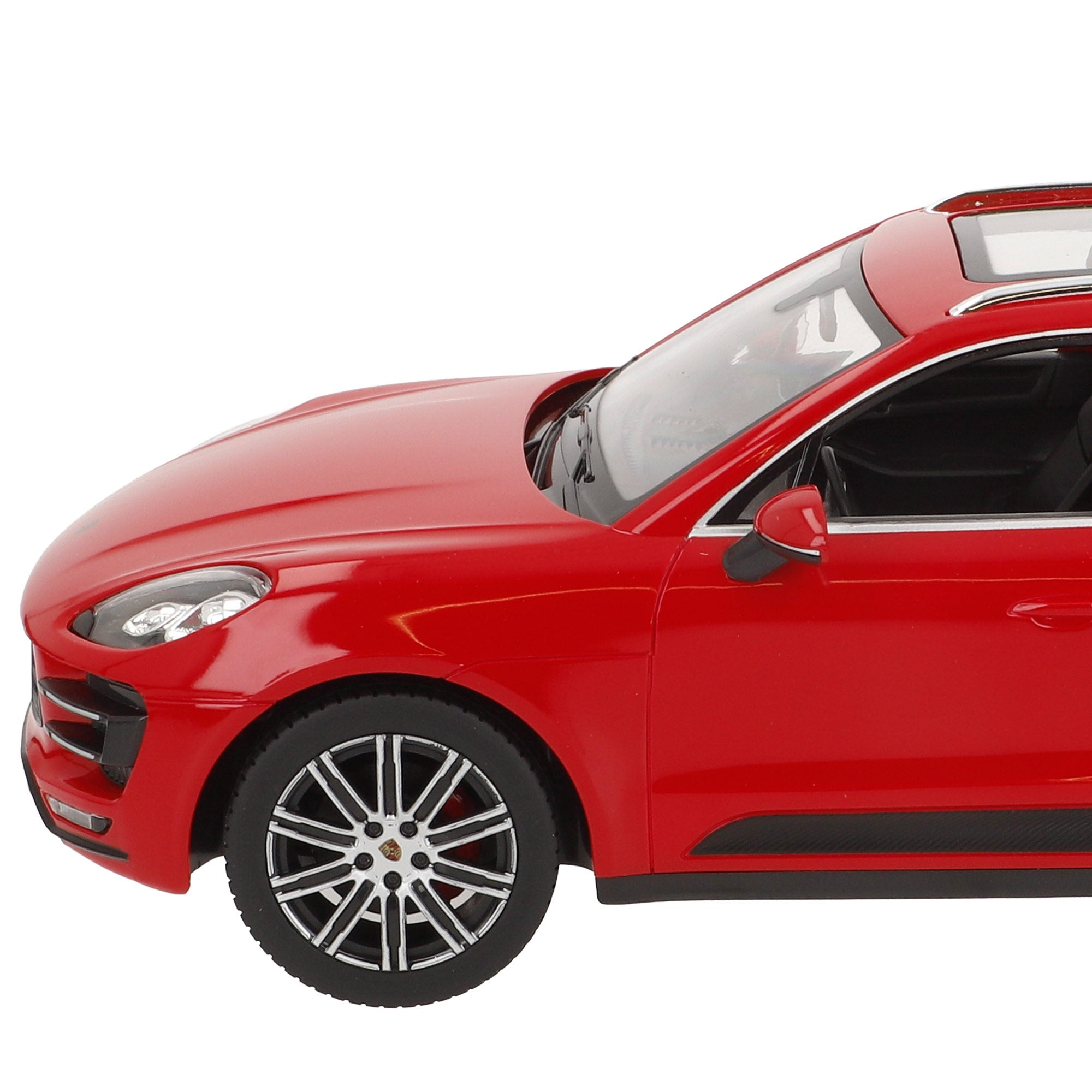 RASTAR Carro telecomandado Porsche Macan Turbo vermelho 1:14