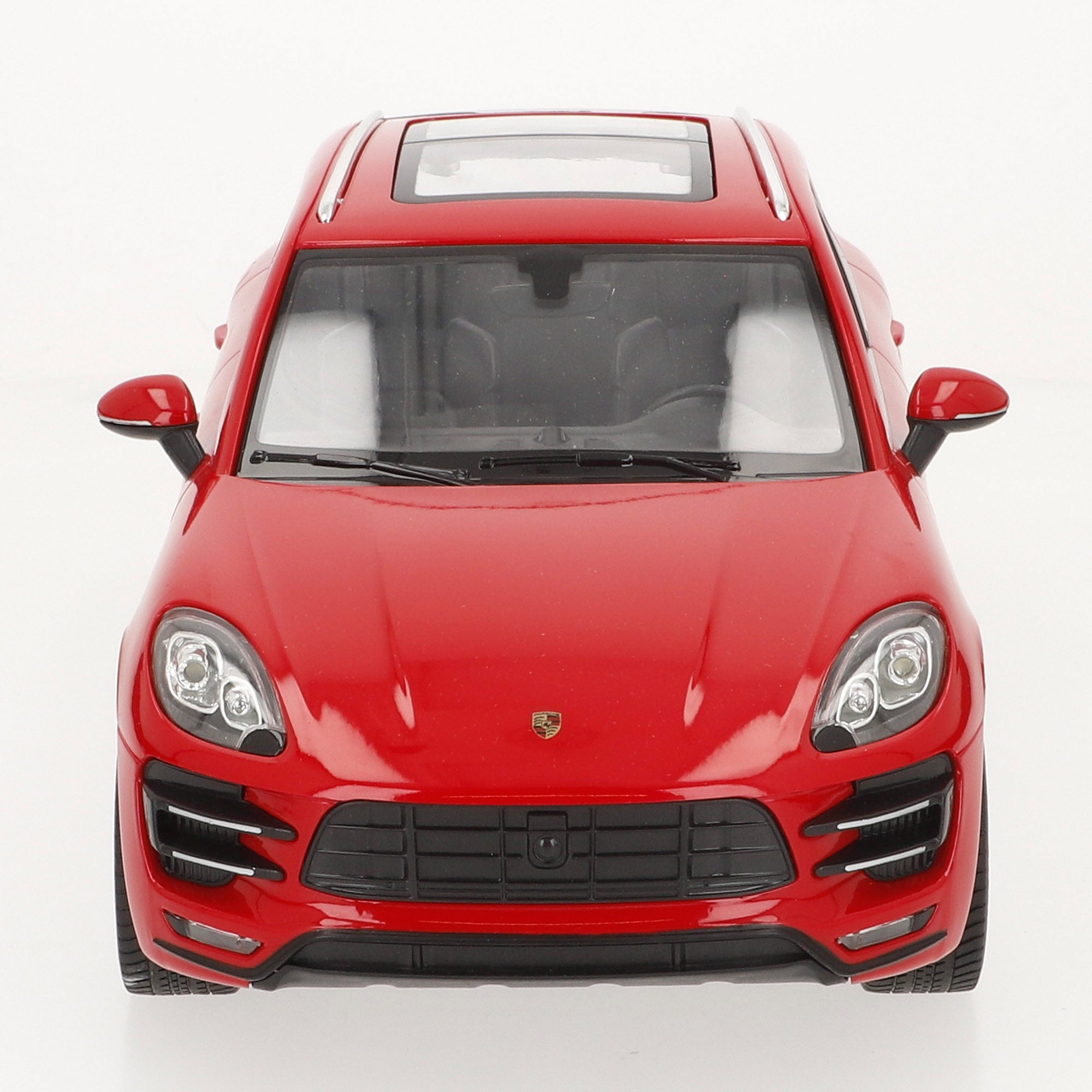 RASTAR Carro telecomandado Porsche Macan Turbo vermelho 1:14