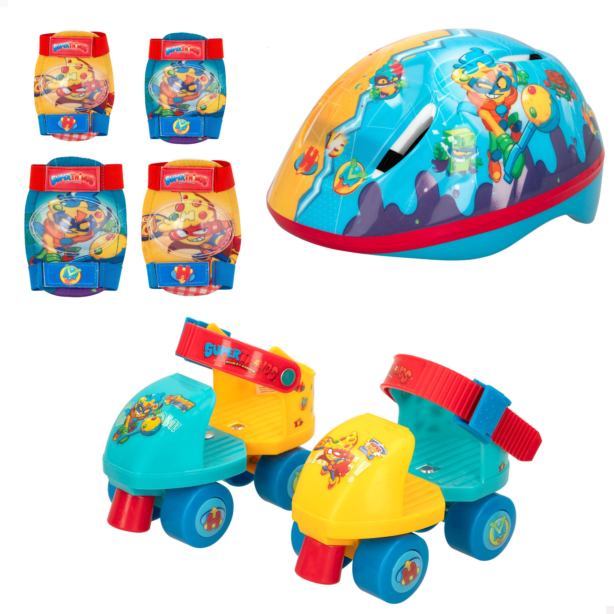 SuperThings Set de patinaje infantil