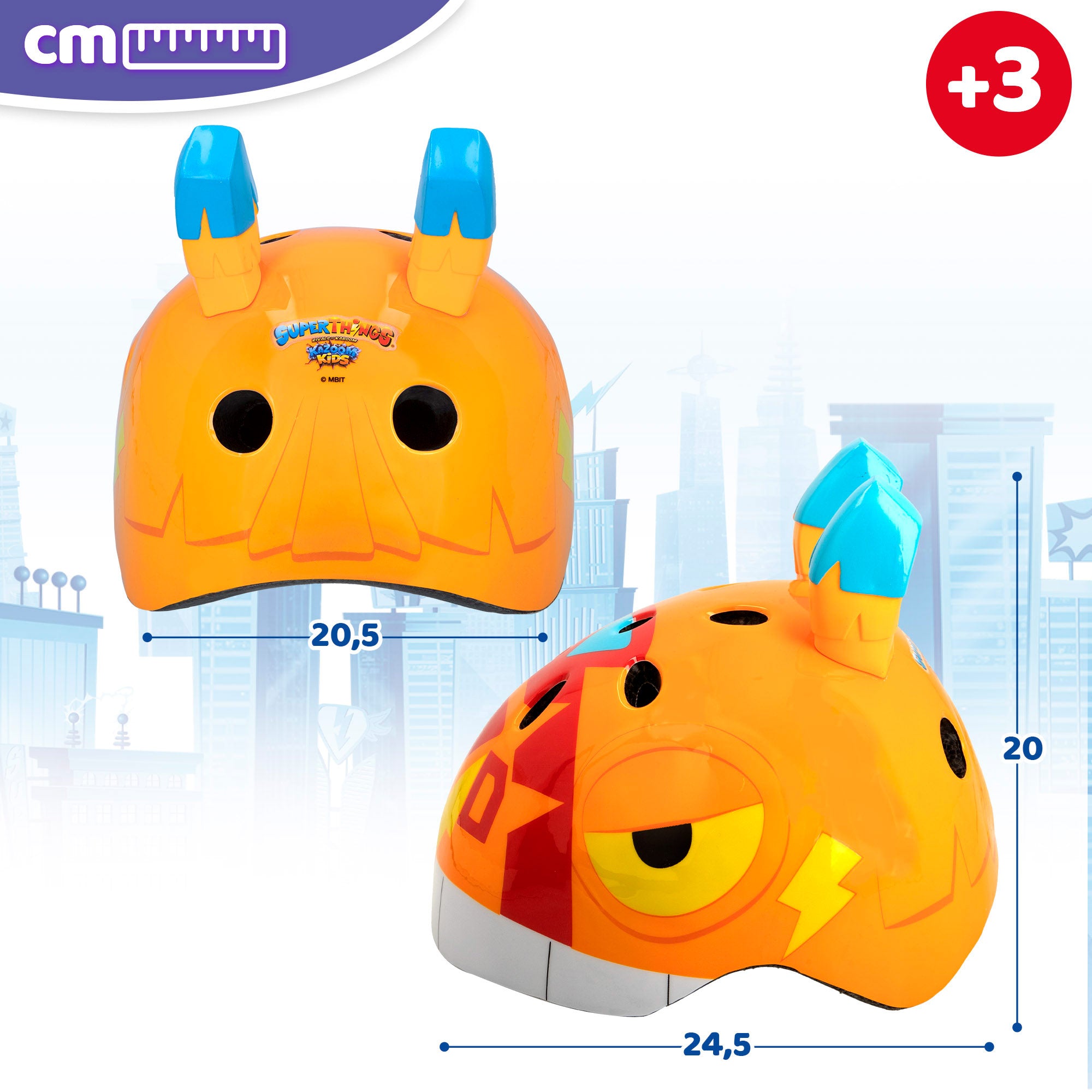 Casco patinete 3D Smash Crash SuperThings