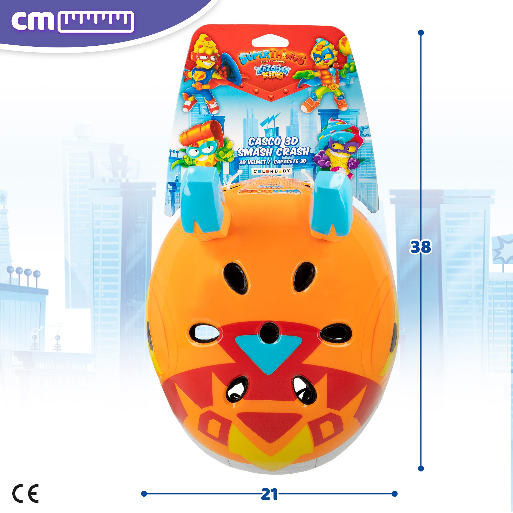 Casco patinete 3D Smash Crash SuperThings