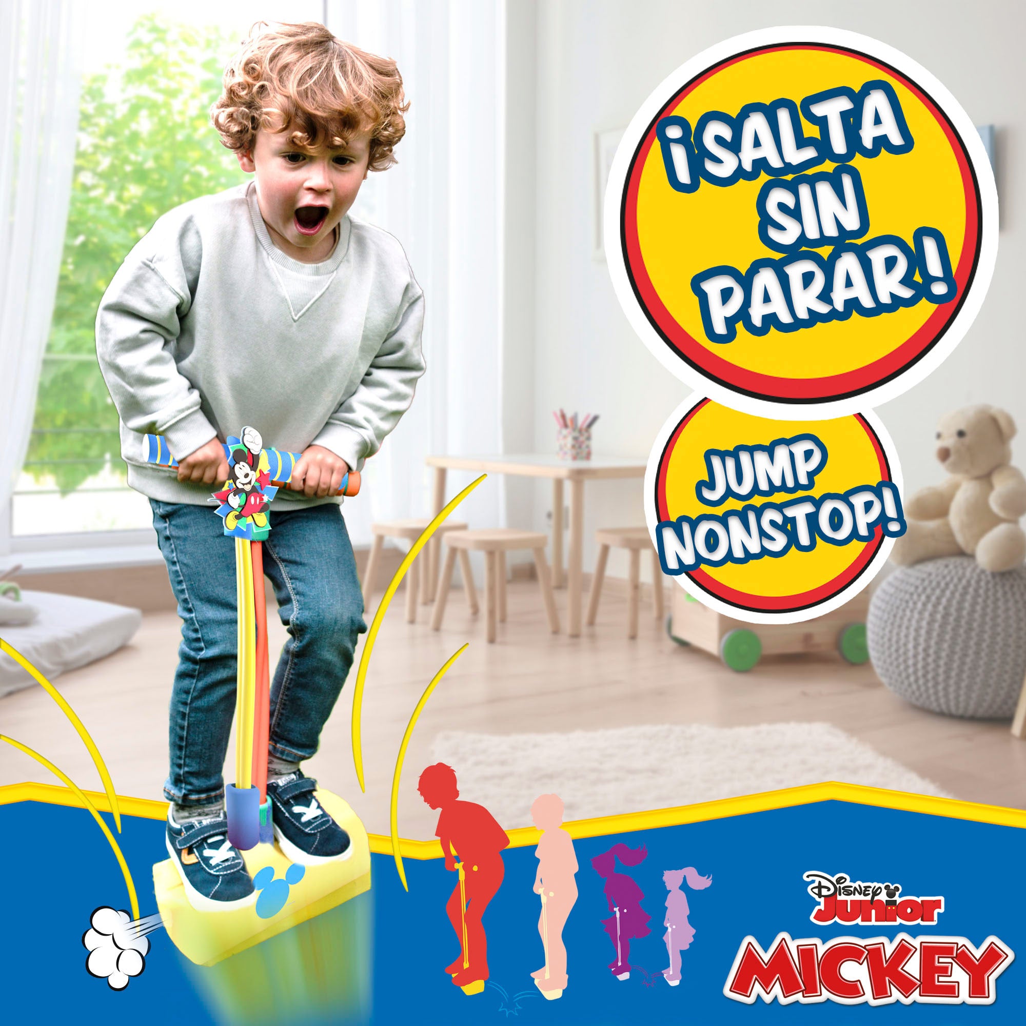 Mickey Saltador Pogo 3D