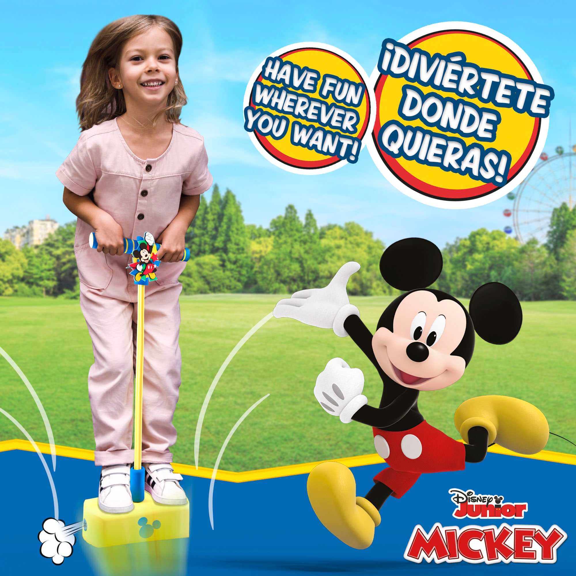 Mickey Saltador Pogo 3D