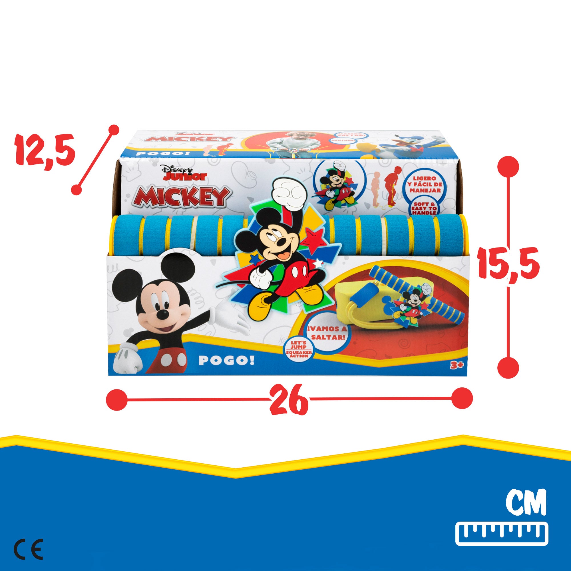 Mickey Saltador Pogo 3D