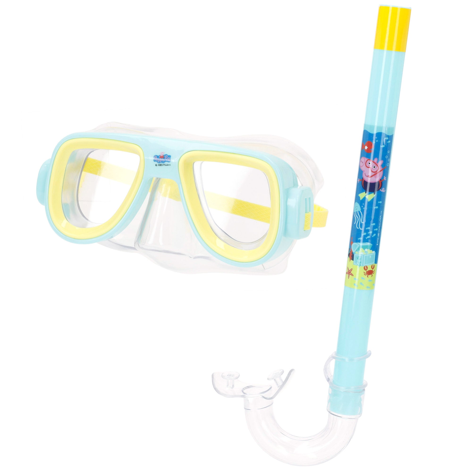 Peppa Pig Set máscara y tubo de buzeo
