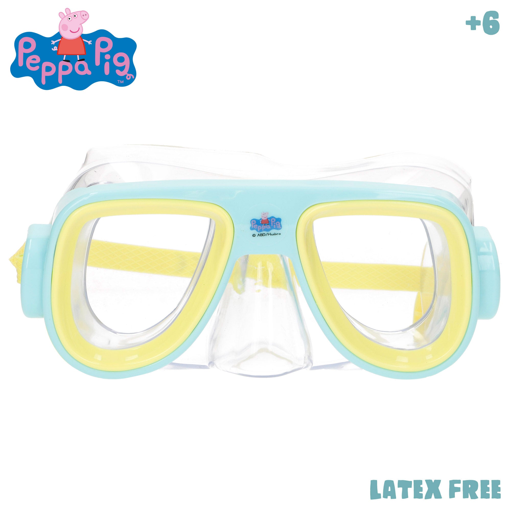 Peppa Pig Set máscara y tubo de buzeo
