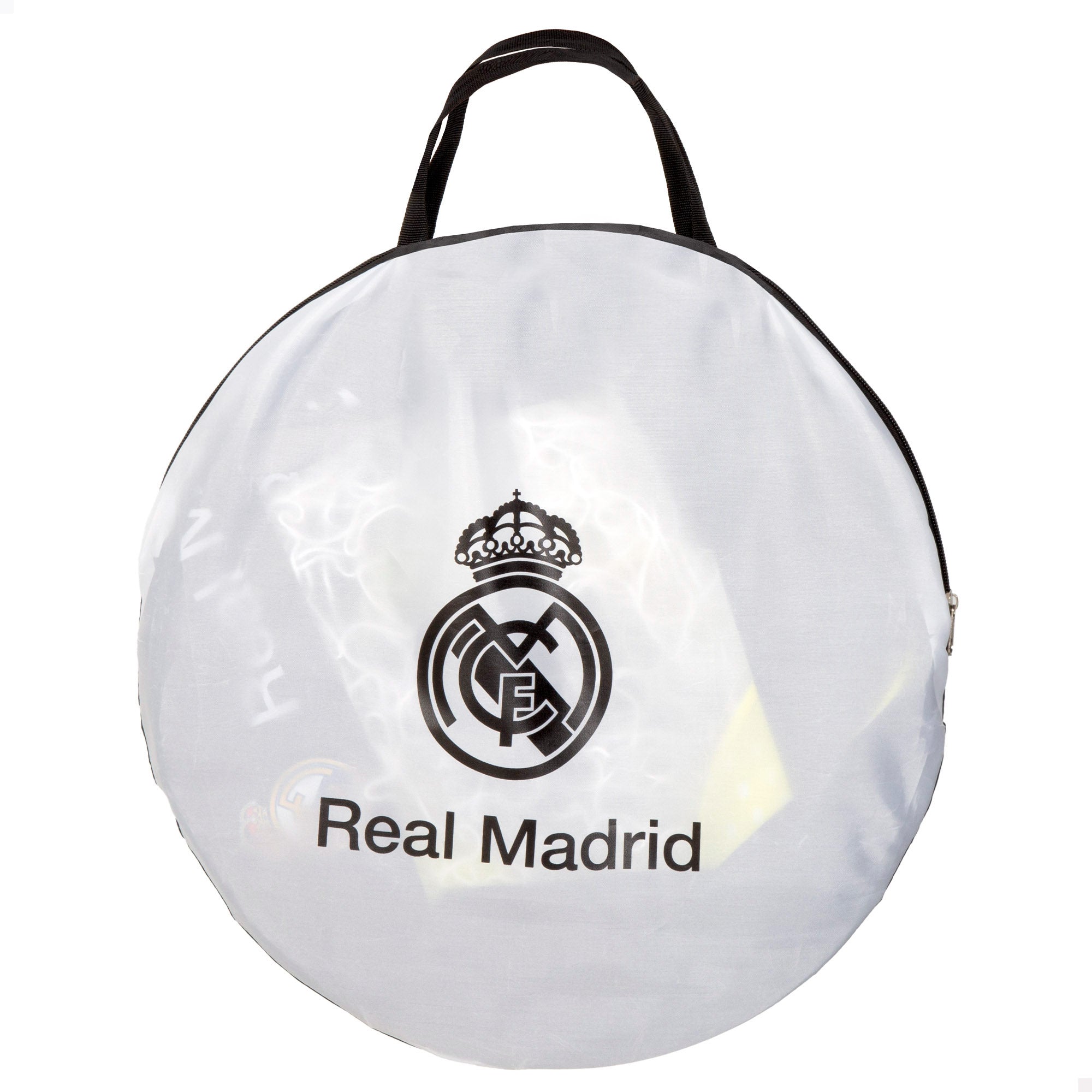 Real Madrid Set 2 porterías fútbol pop-up 120x80x80 cm