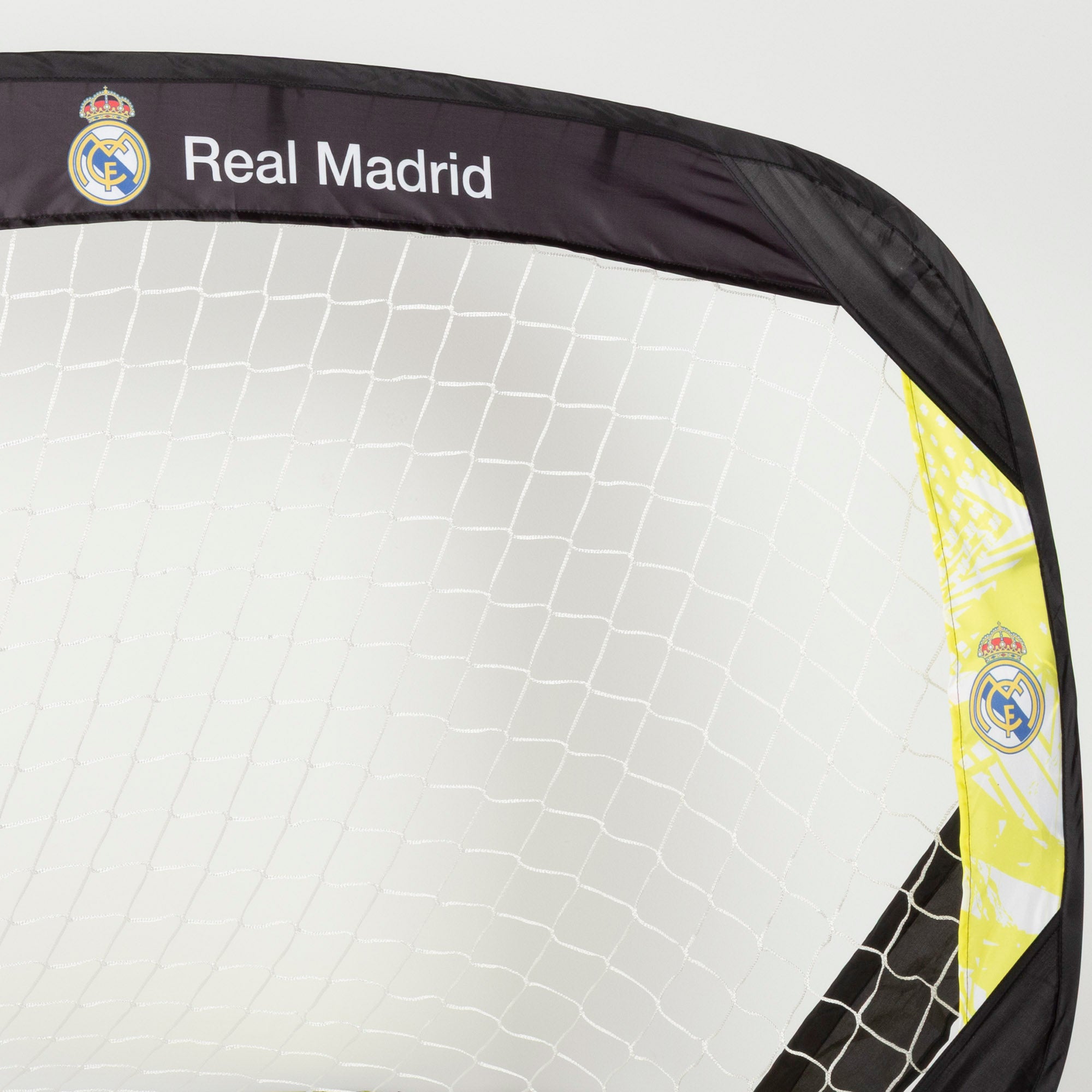 Real Madrid Set 2 porterías fútbol pop-up 120x80x80 cm