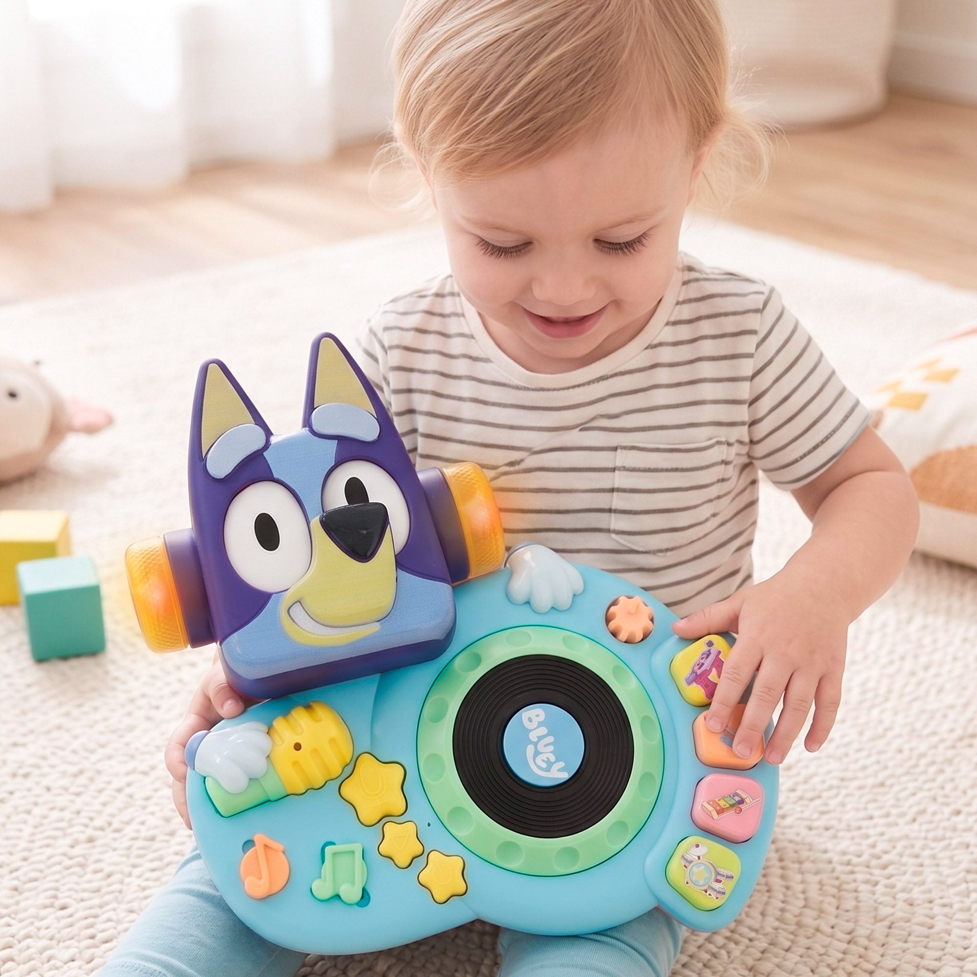 Bluey Mi primera mesa DJ + 18 meses