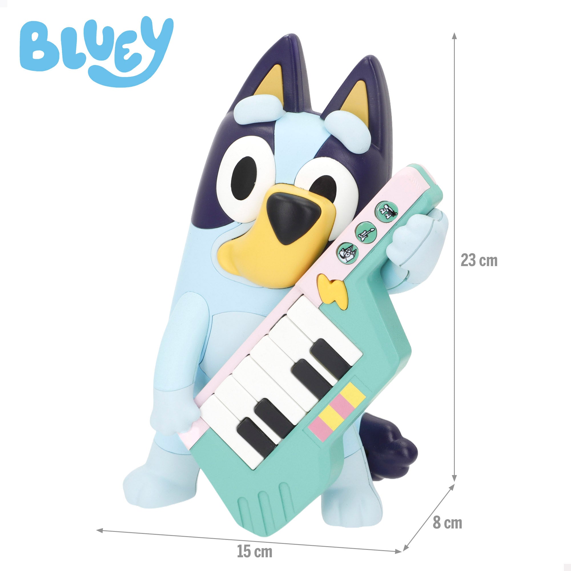 Bluey Mi primer piano guitarra + 18 meses