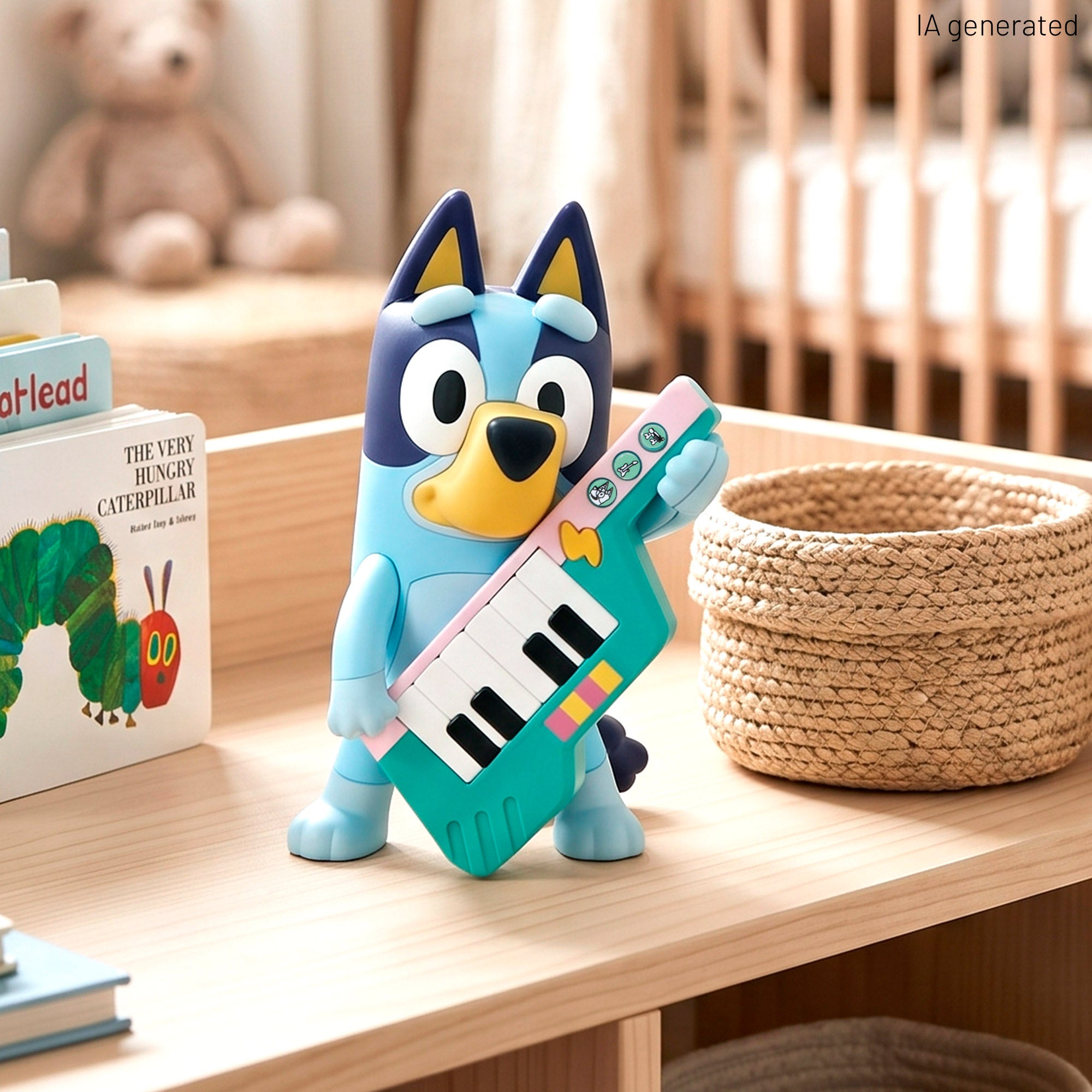 Bluey Mi primer piano guitarra + 18 meses