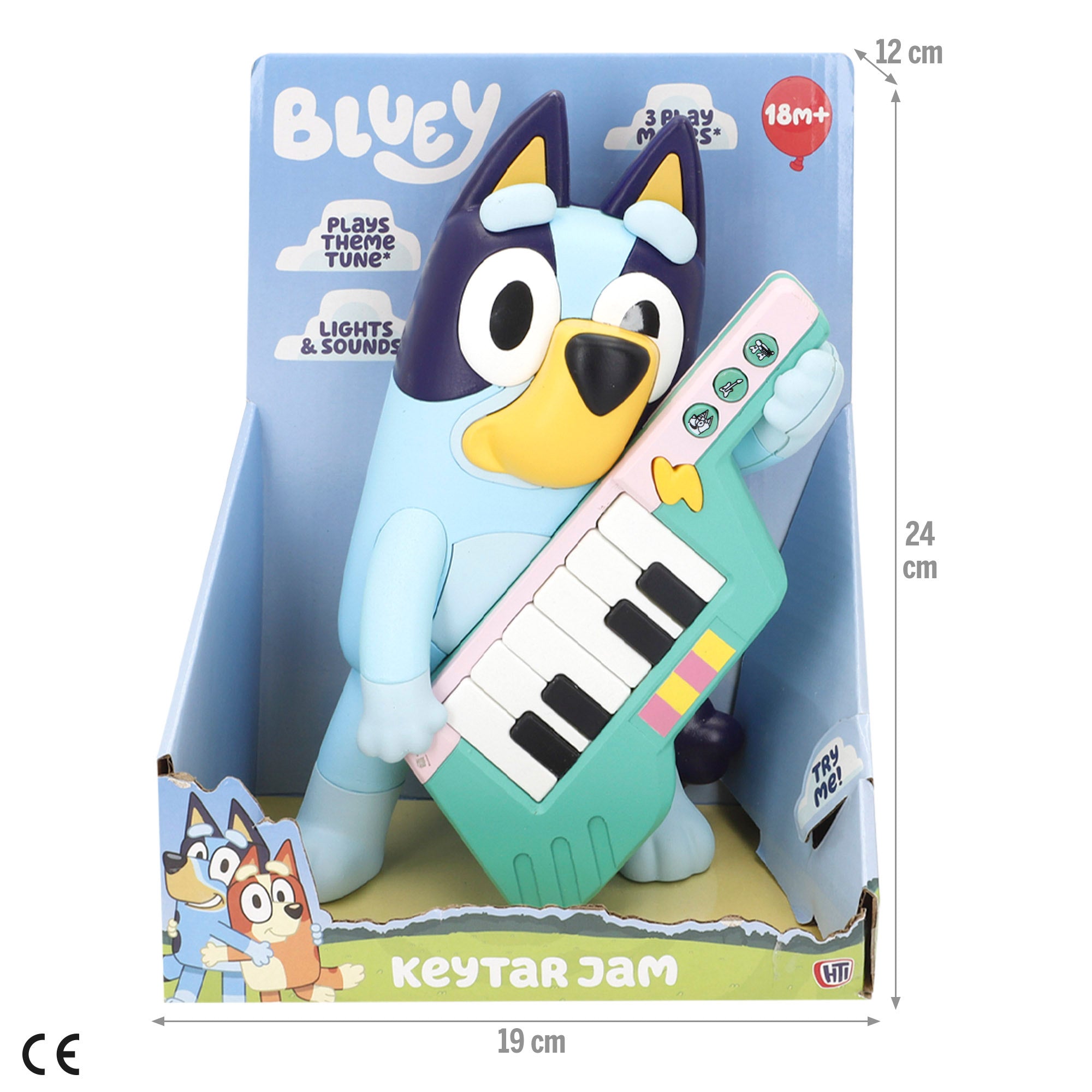 Bluey Mi primer piano guitarra + 18 meses