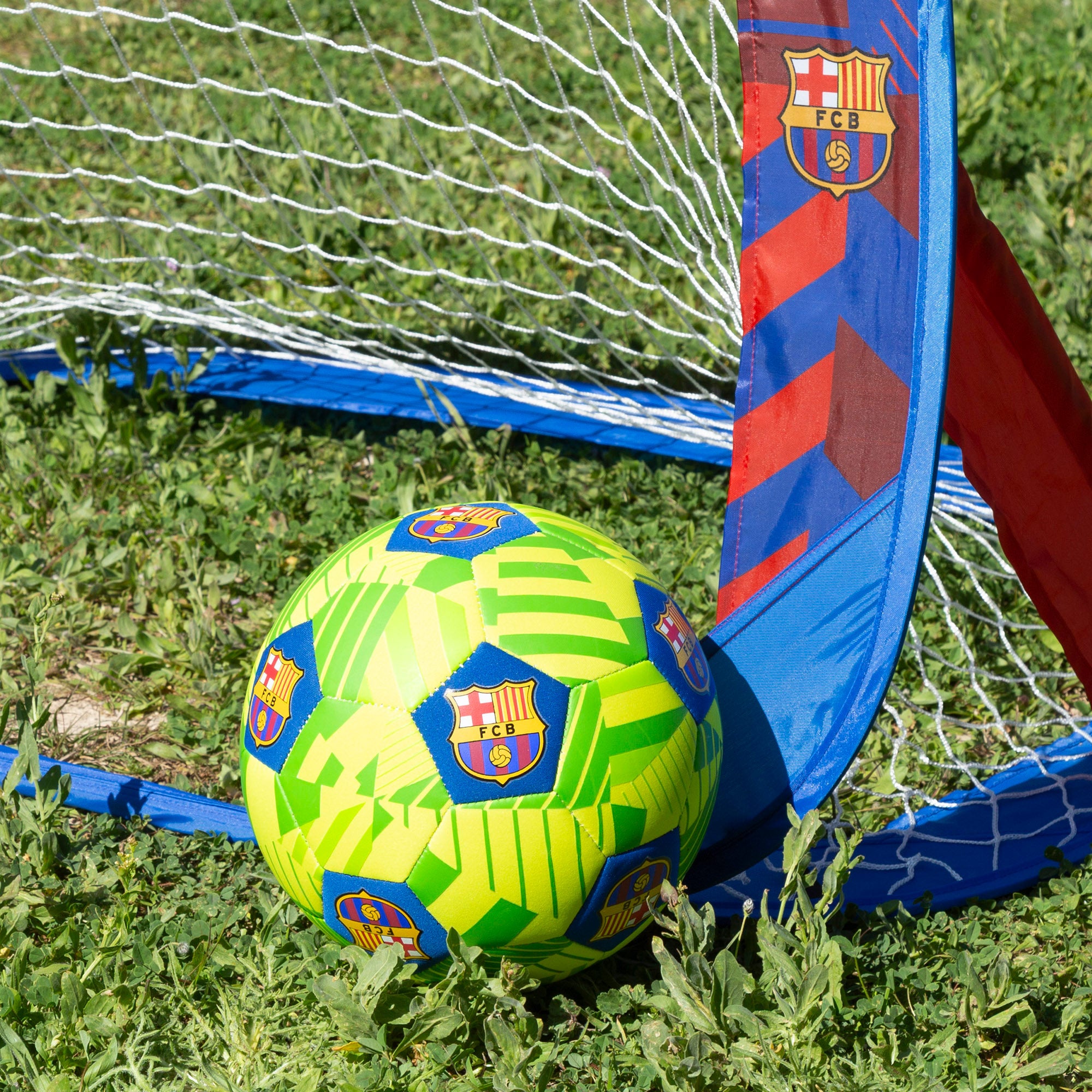 FC Barcelona Balón fútbol playa talla 5 (deshinchado)