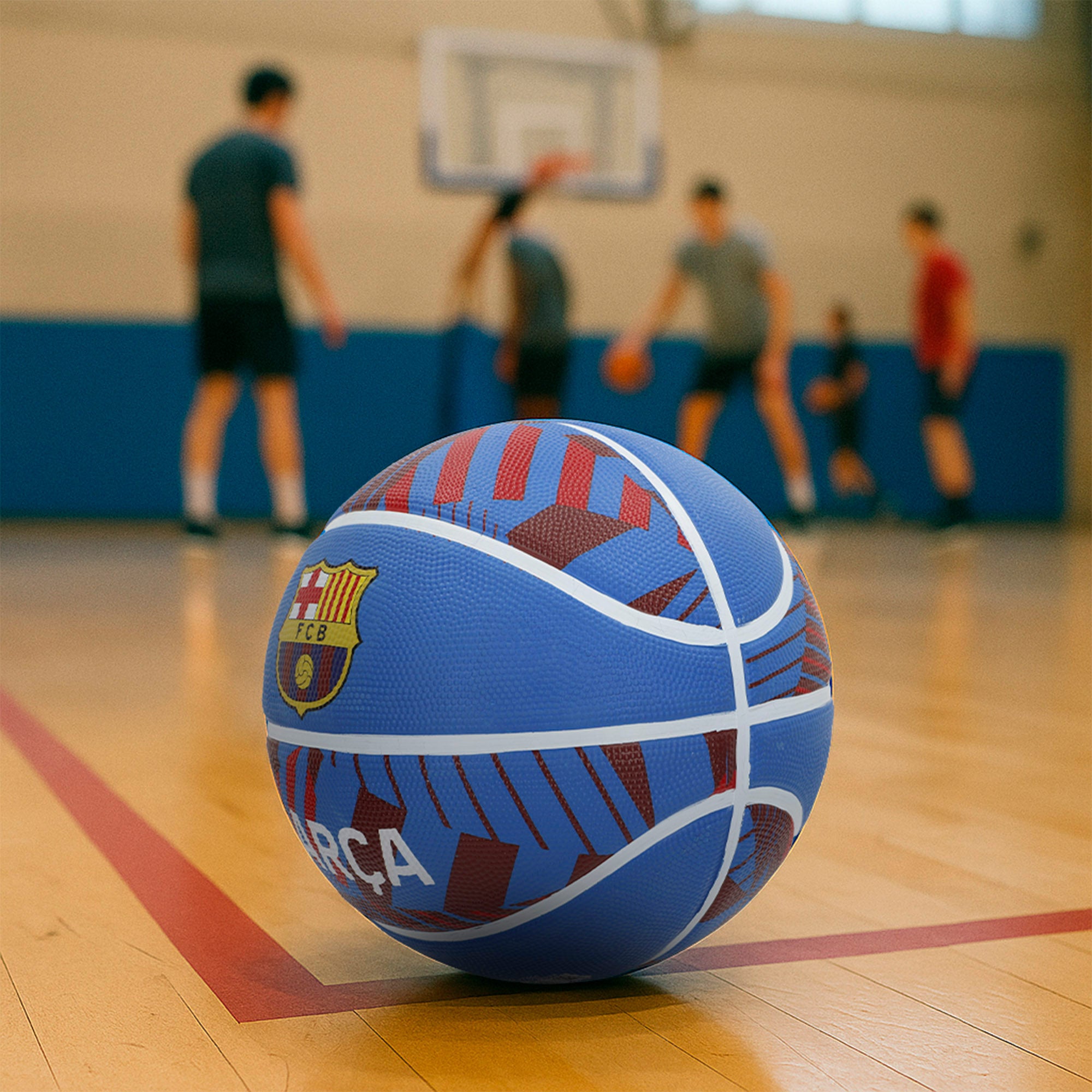 Barça Balón de baloncesto talla 7 (deshinchado)