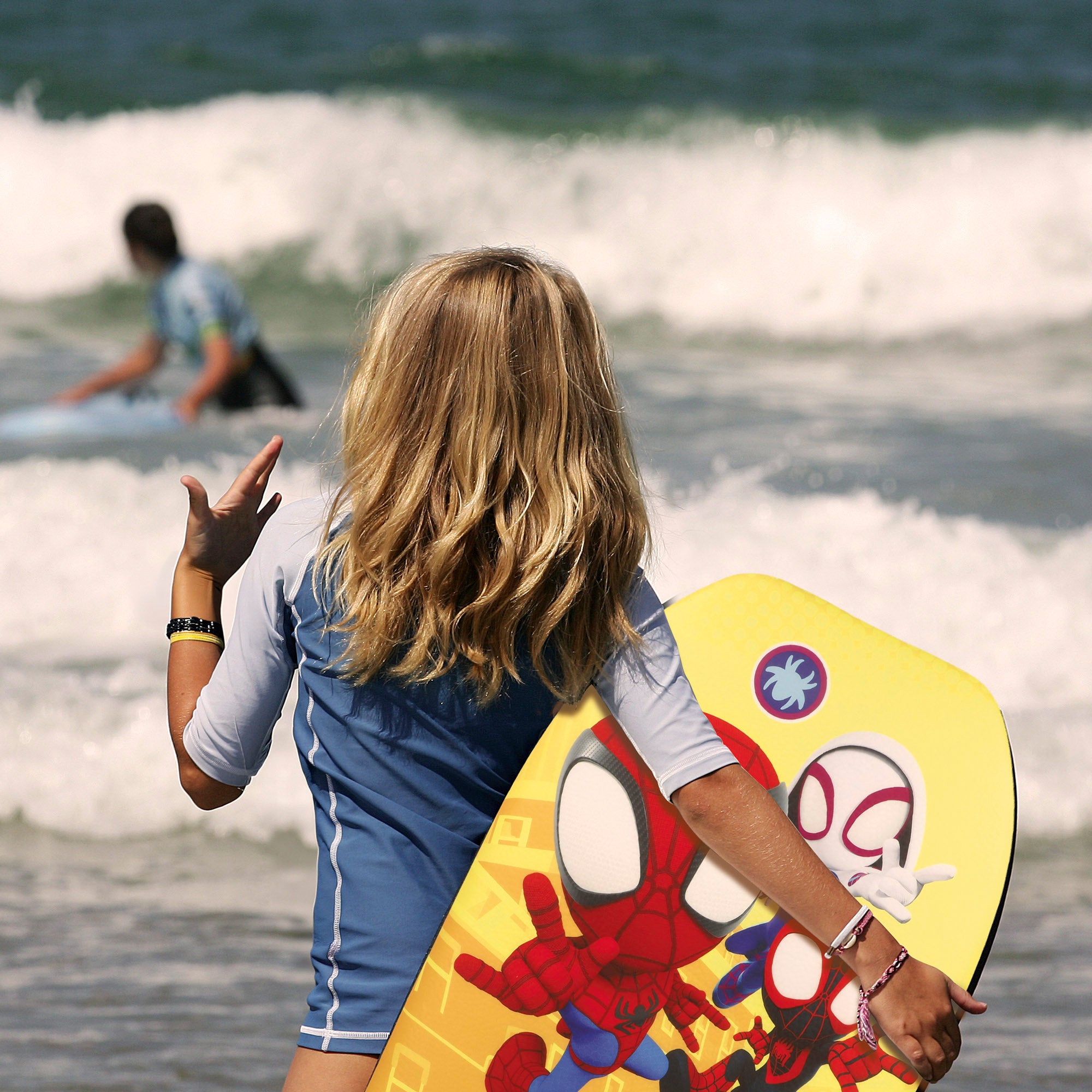 Prancha de bodyboard infantil Spidey de 82 cm