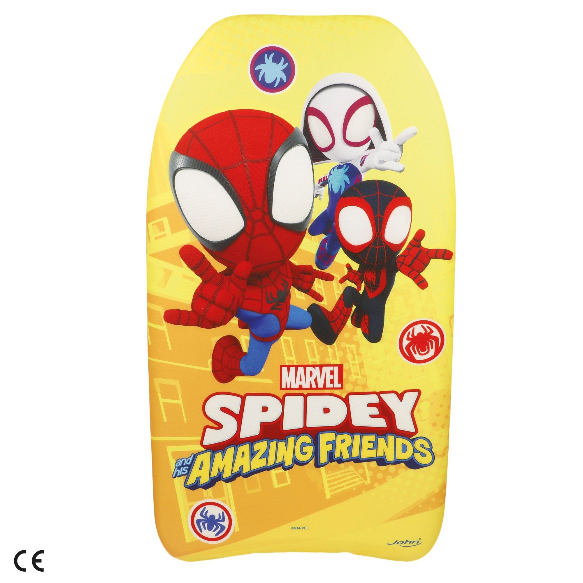 Prancha de bodyboard infantil Spidey de 82 cm
