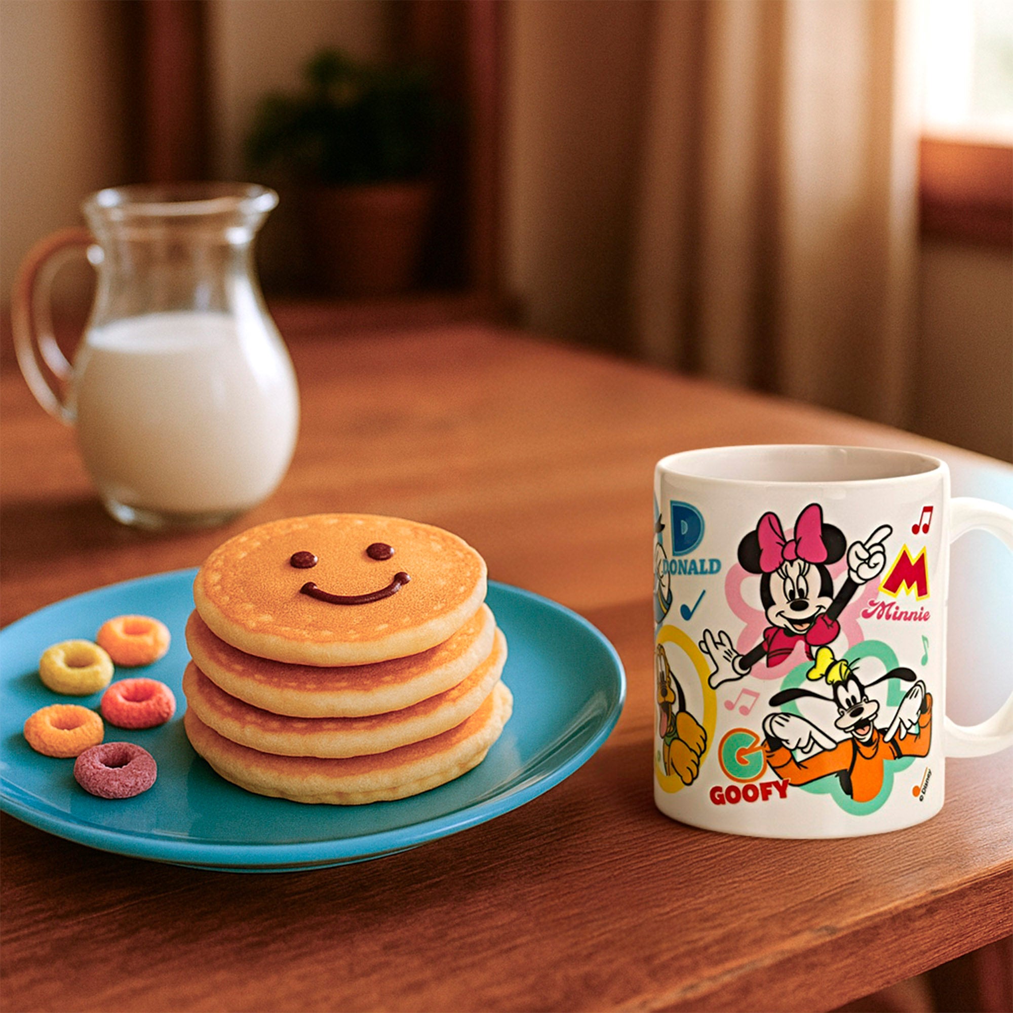 Minnie y Mickey Taza de cerámica