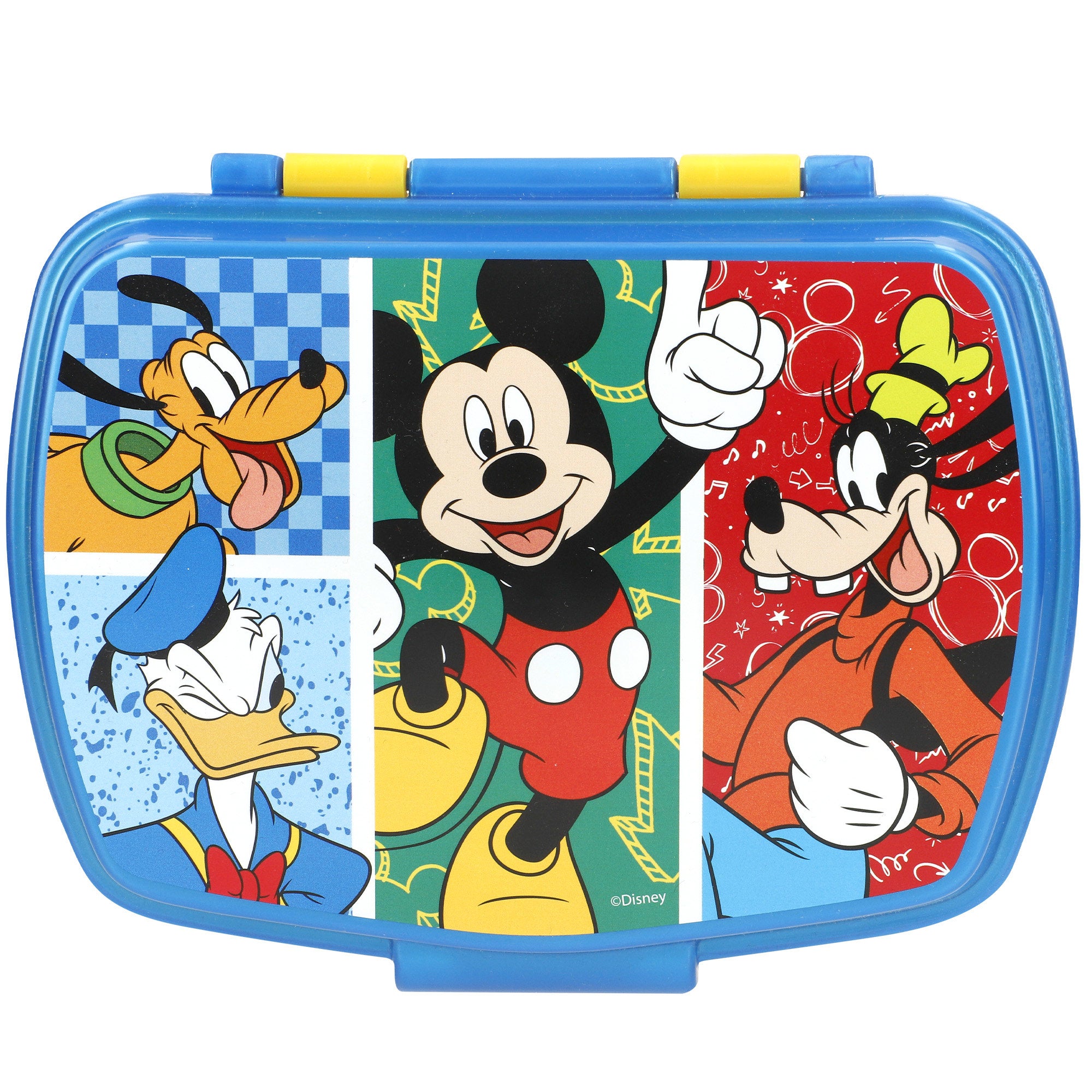 Mickey Mouse Set infantil sandwichera y botella 380 ml colegio