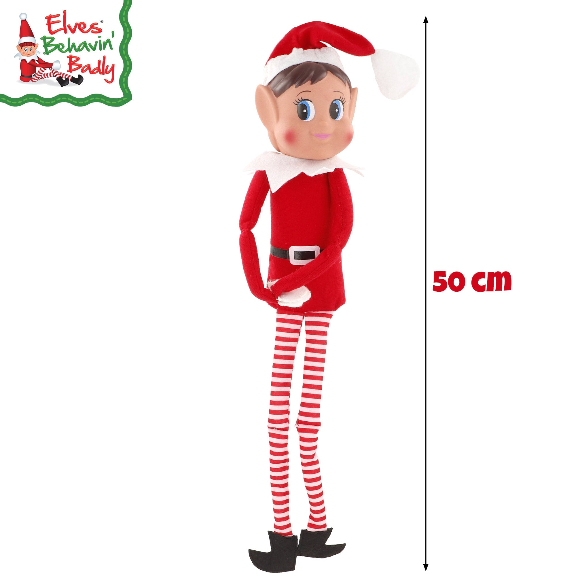 Elves Behavin' Badly Elfo travieso jumbo Elfie o Elvie