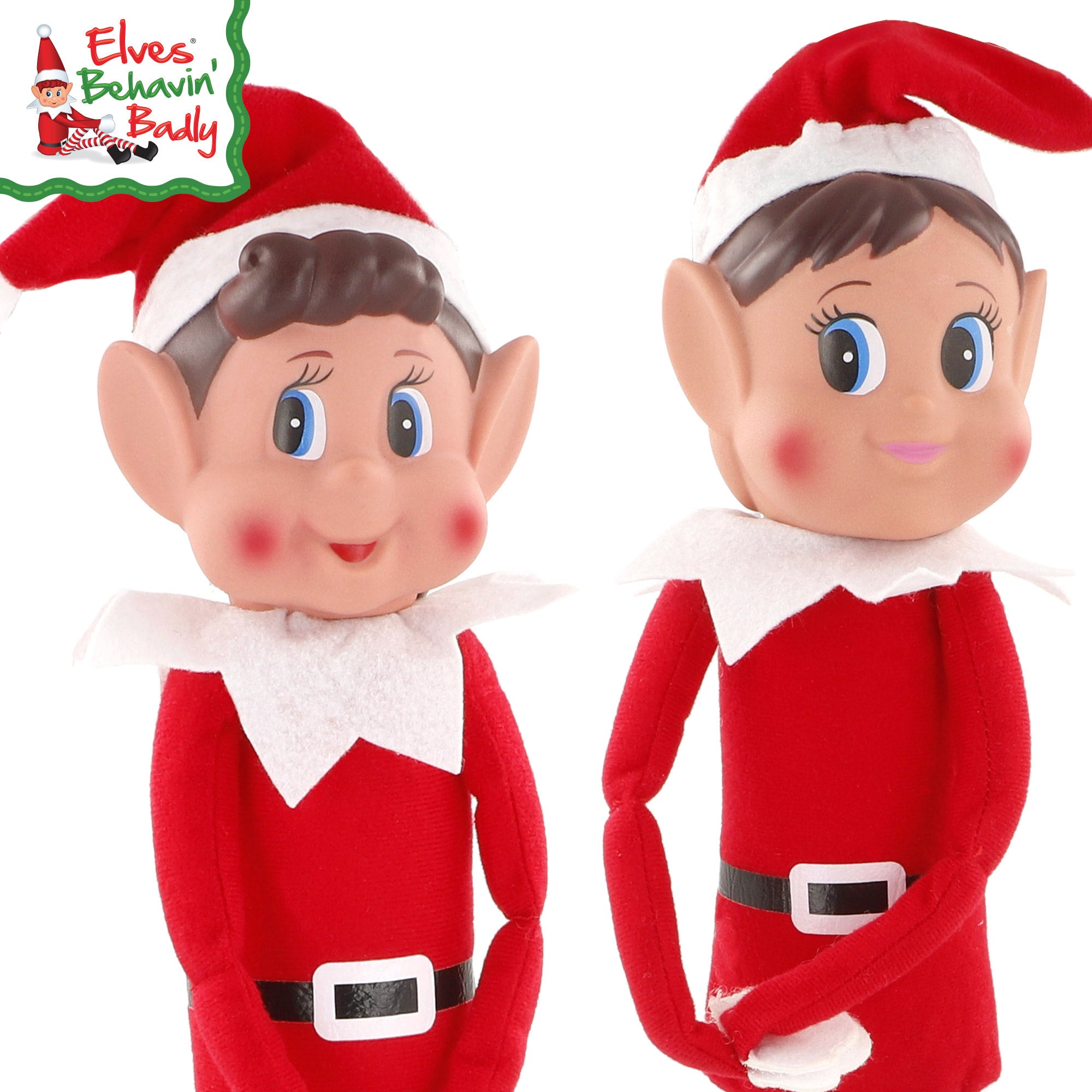 Elves Behavin' Badly Elfo travieso jumbo Elfie o Elvie