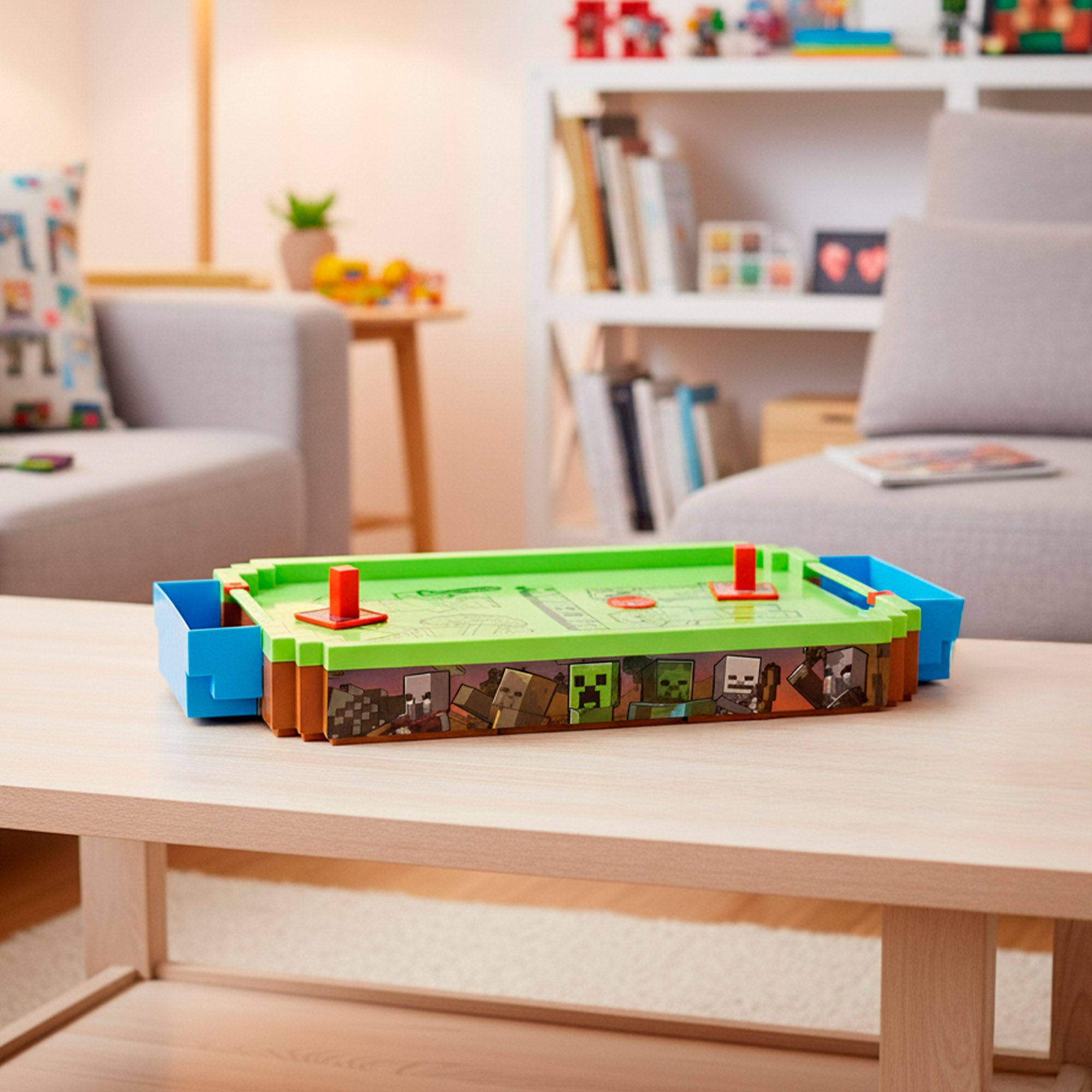 Minecraft Air hockey grande de mesa Overworld