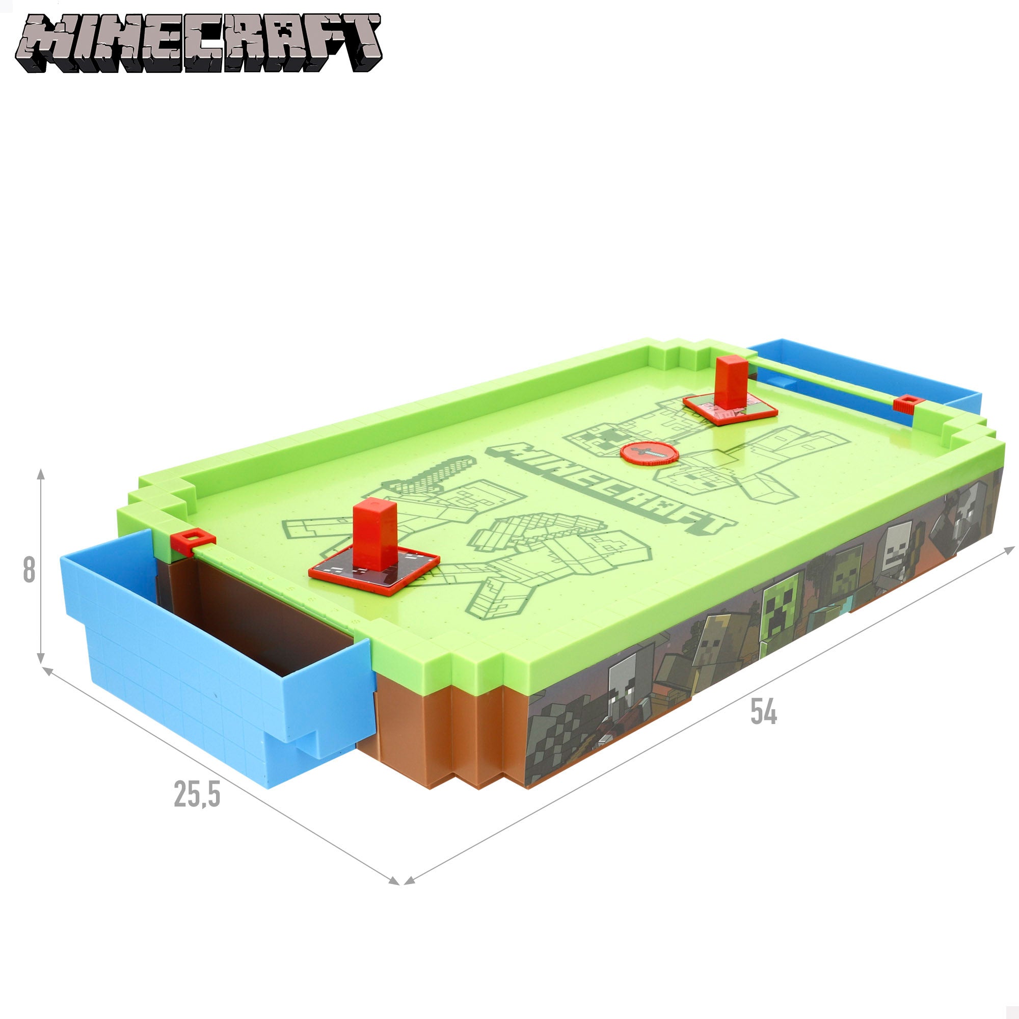 Minecraft Air hockey grande de mesa Overworld