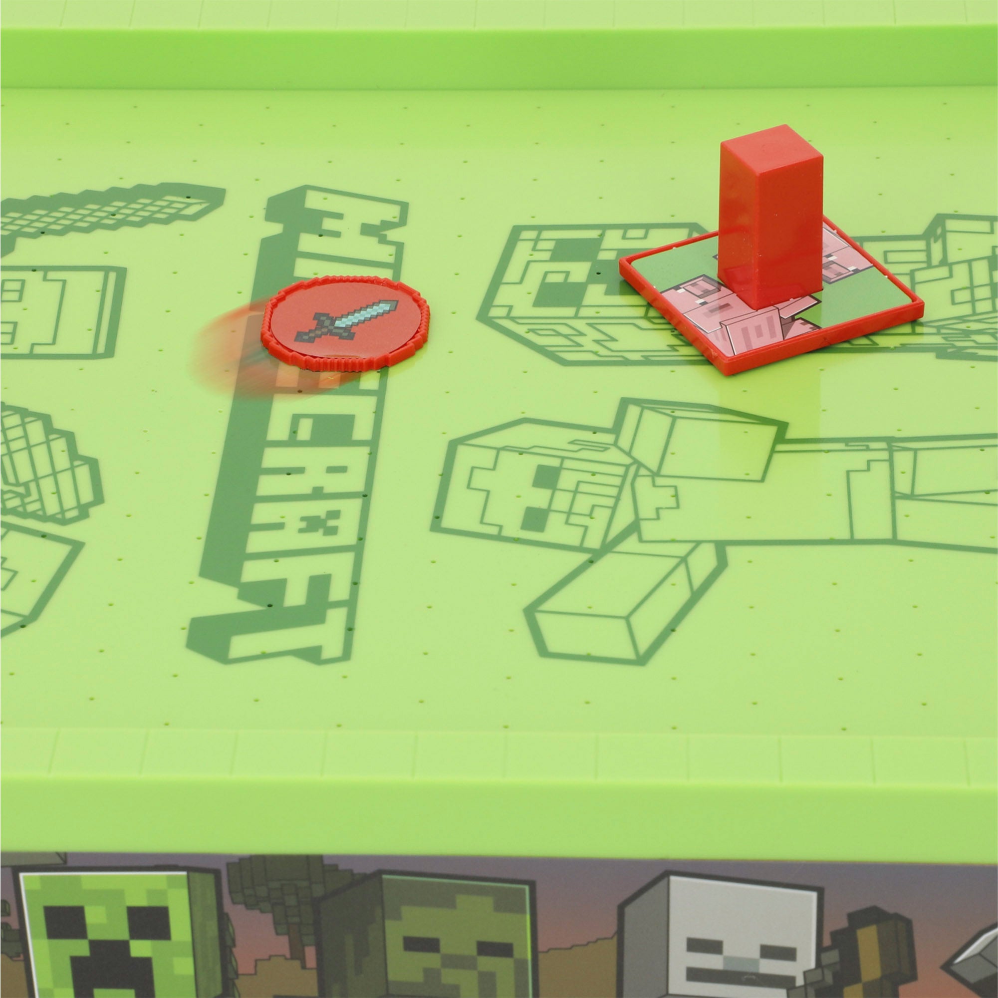 Minecraft Air hockey grande de mesa Overworld