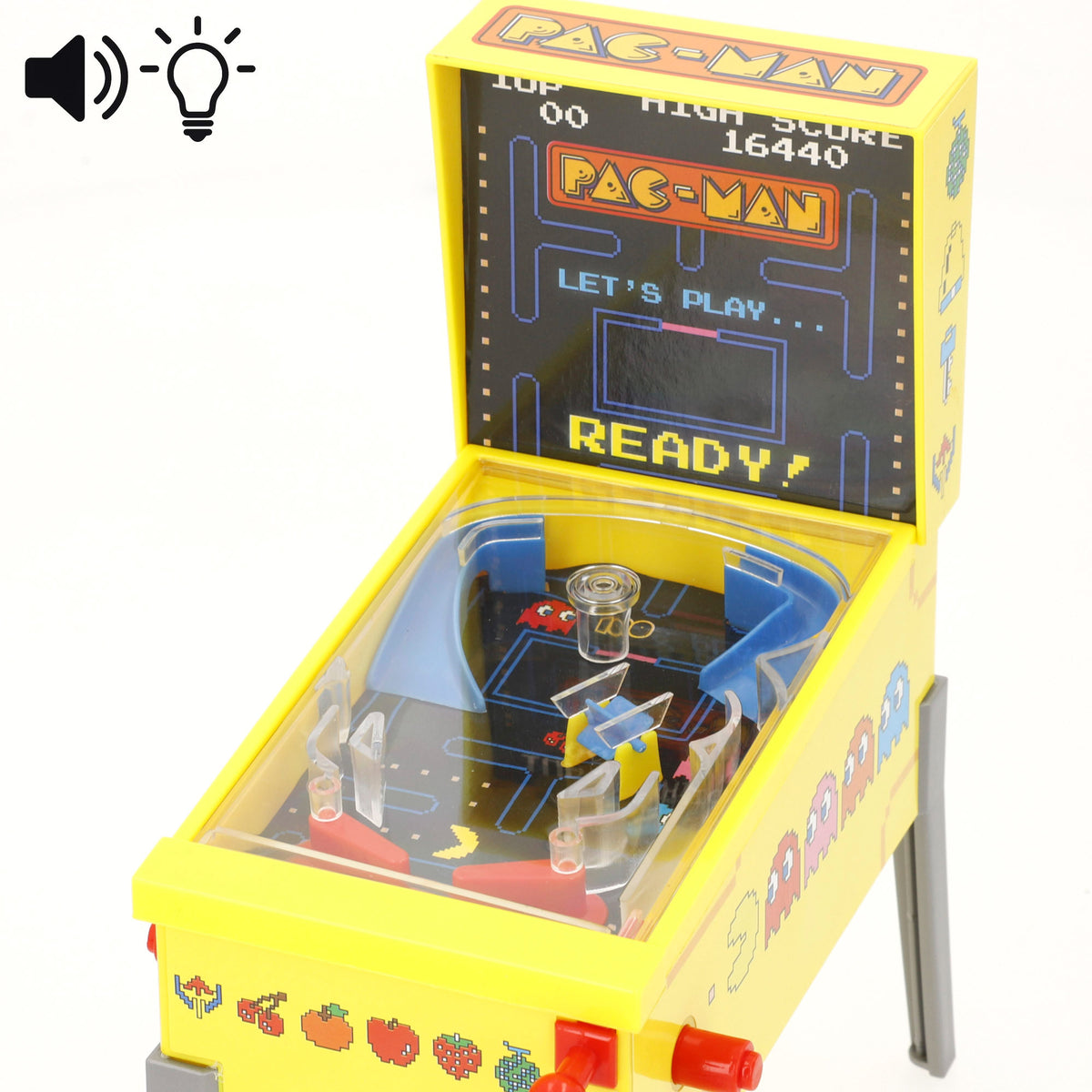 Pac-Man Mini pinball arcade 16x8,5x26 cm