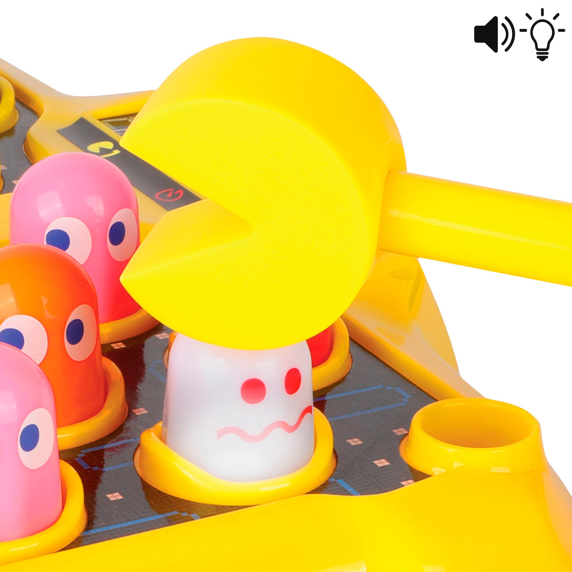 Pac-Man Smash-a-Ghost arcade de mesa con luz y sonido