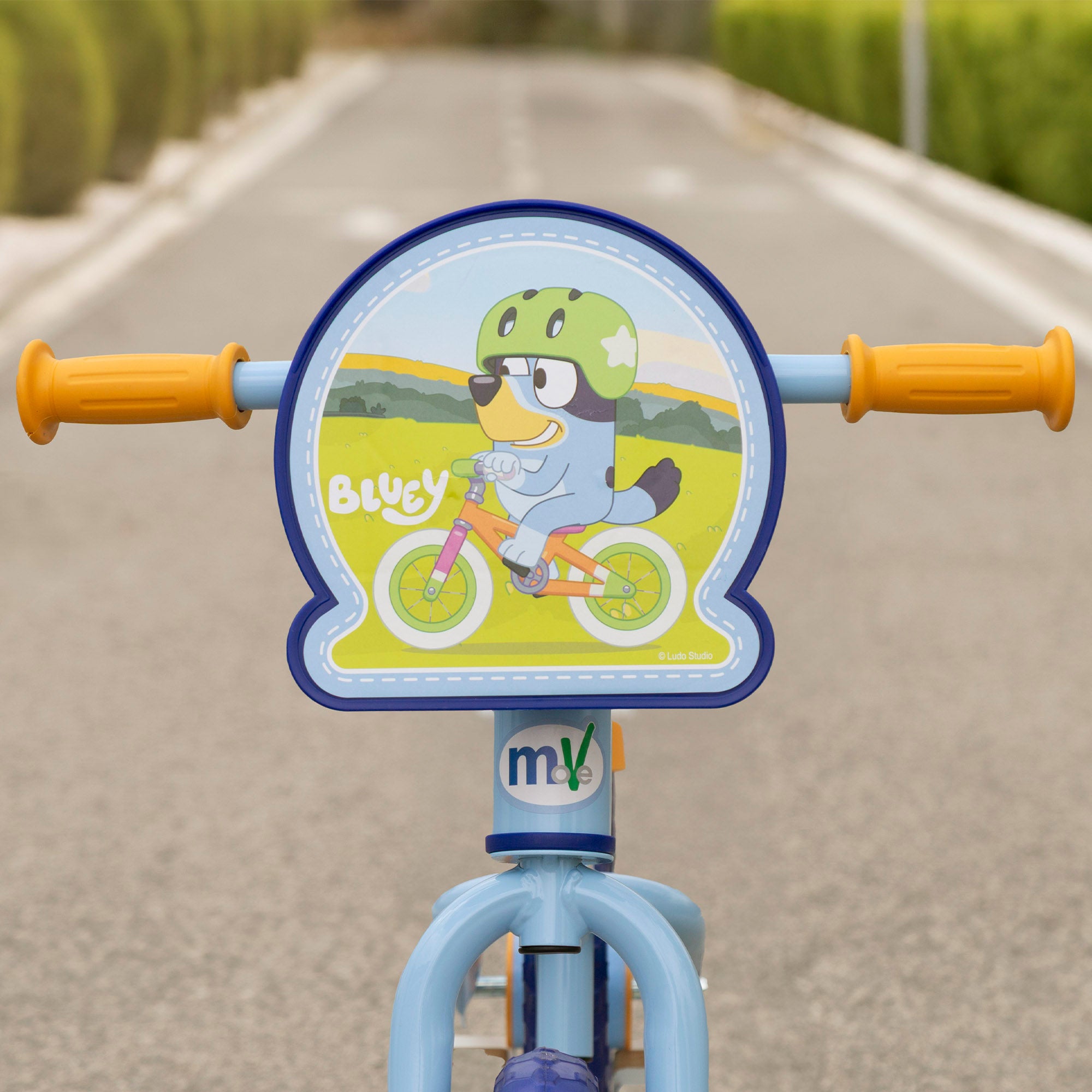 Bluey Bicicleta sin pedales regulable en altura máx. 20 kg