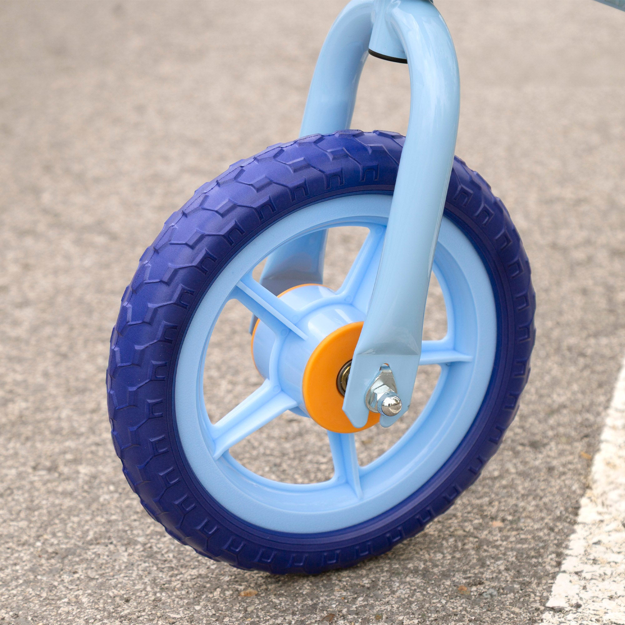 Bluey Bicicleta sin pedales regulable en altura máx. 20 kg