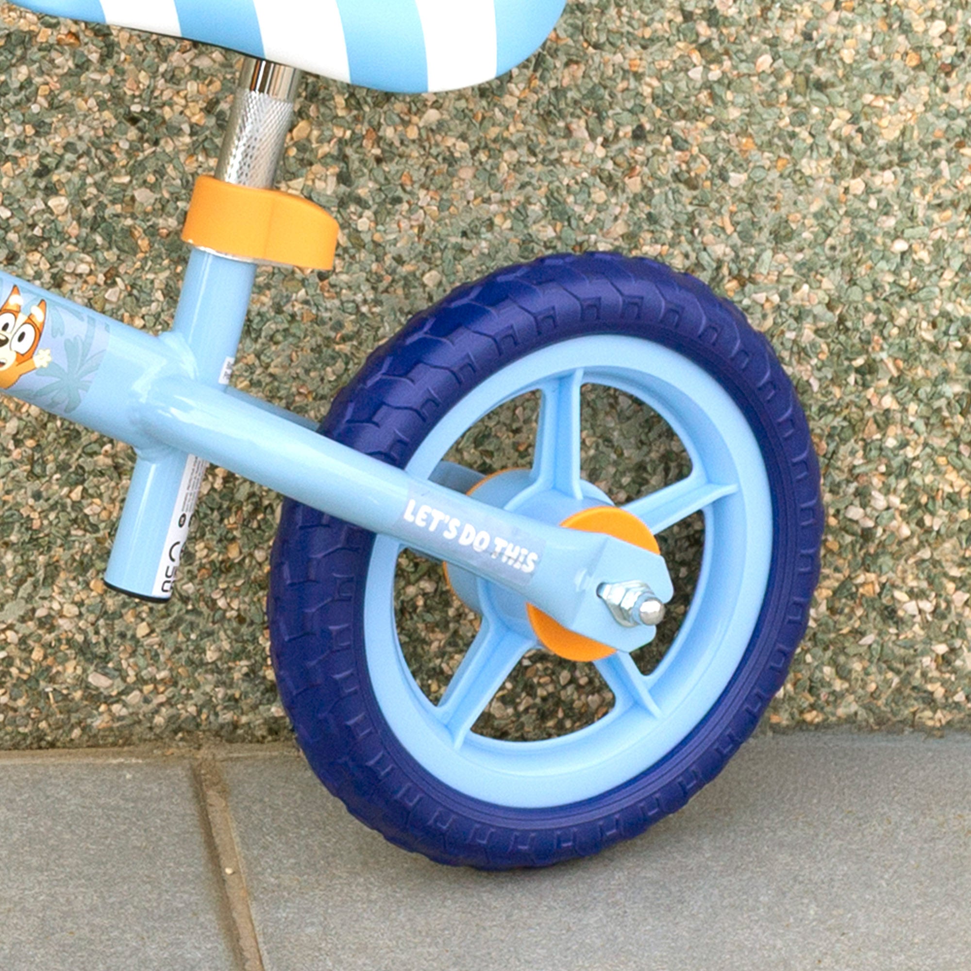 Bluey Bicicleta sin pedales regulable en altura máx. 20 kg