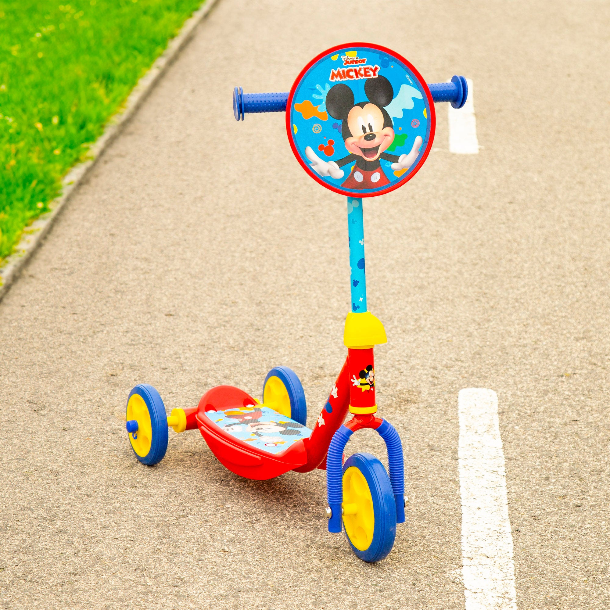 Mickey Patinete 3 ruedas 57x30x60-66 cm máx. 20 kg + 2 años
