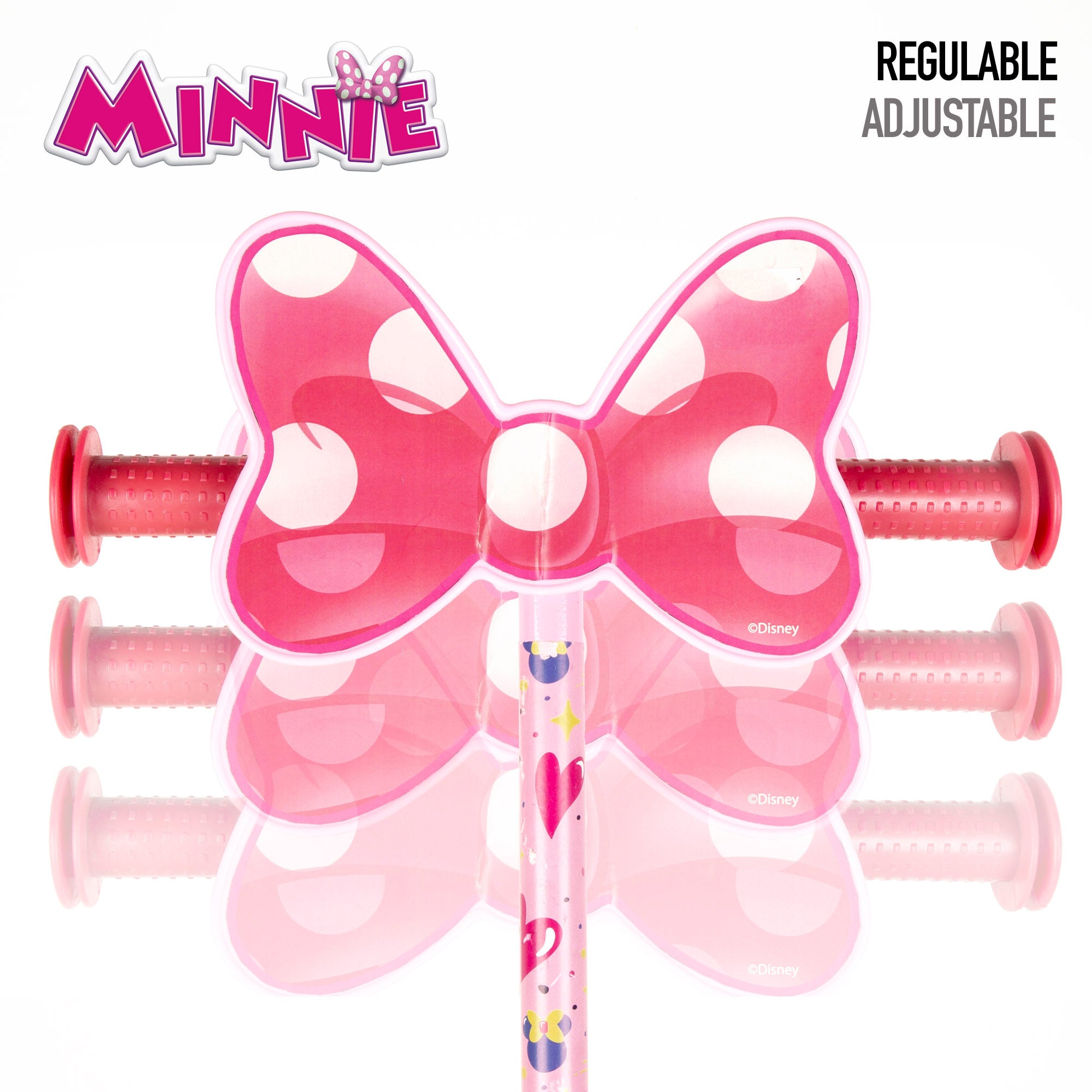 Minnie Patinete 3 ruedas 57x30x60-66 cm máx. 20 kg + 2 años