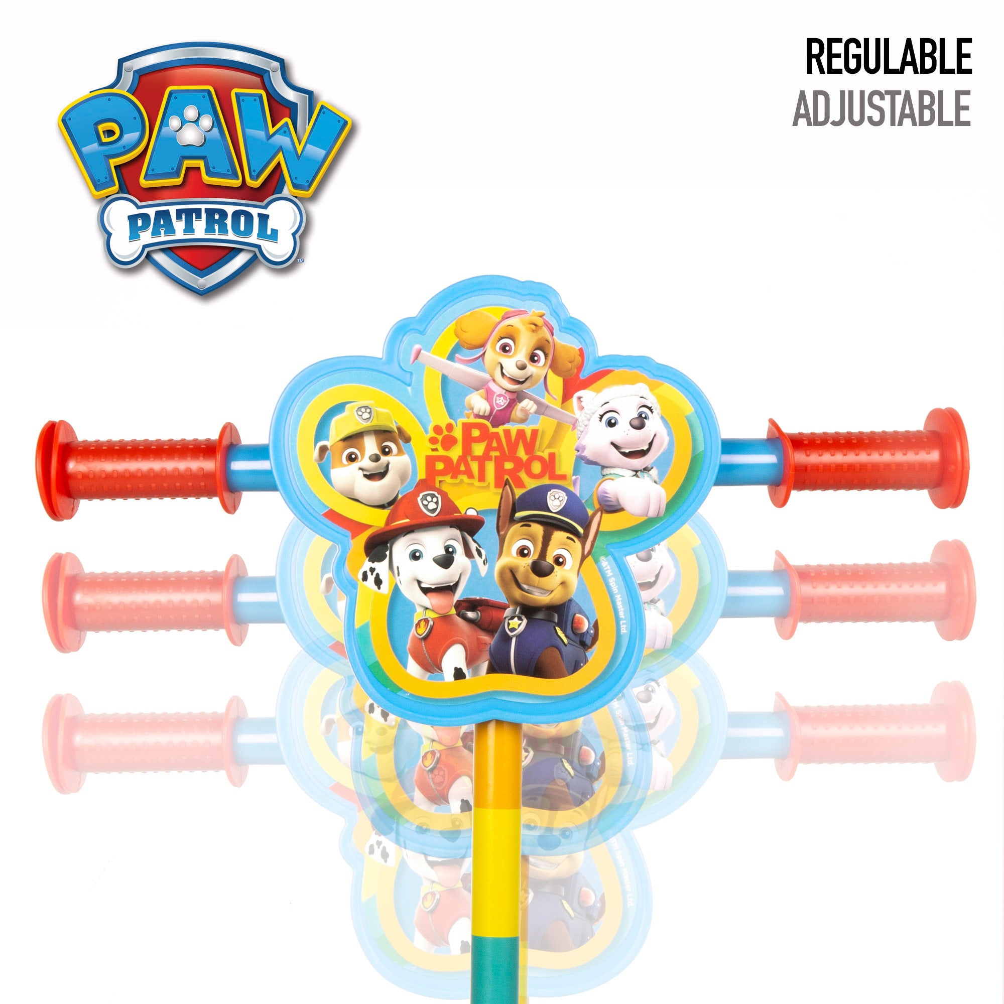 La Patrulla Canina Patinete 3 ruedas 58x36x65-70 cm máx. 20 kg
