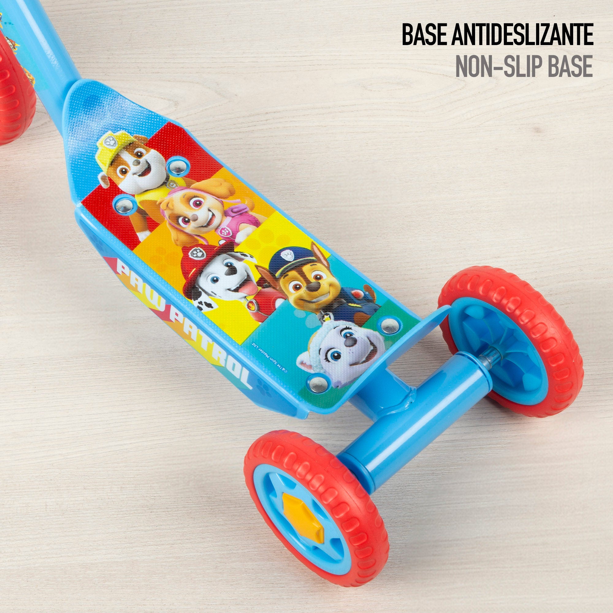 La Patrulla Canina Patinete 3 ruedas 58x36x65-70 cm máx. 20 kg