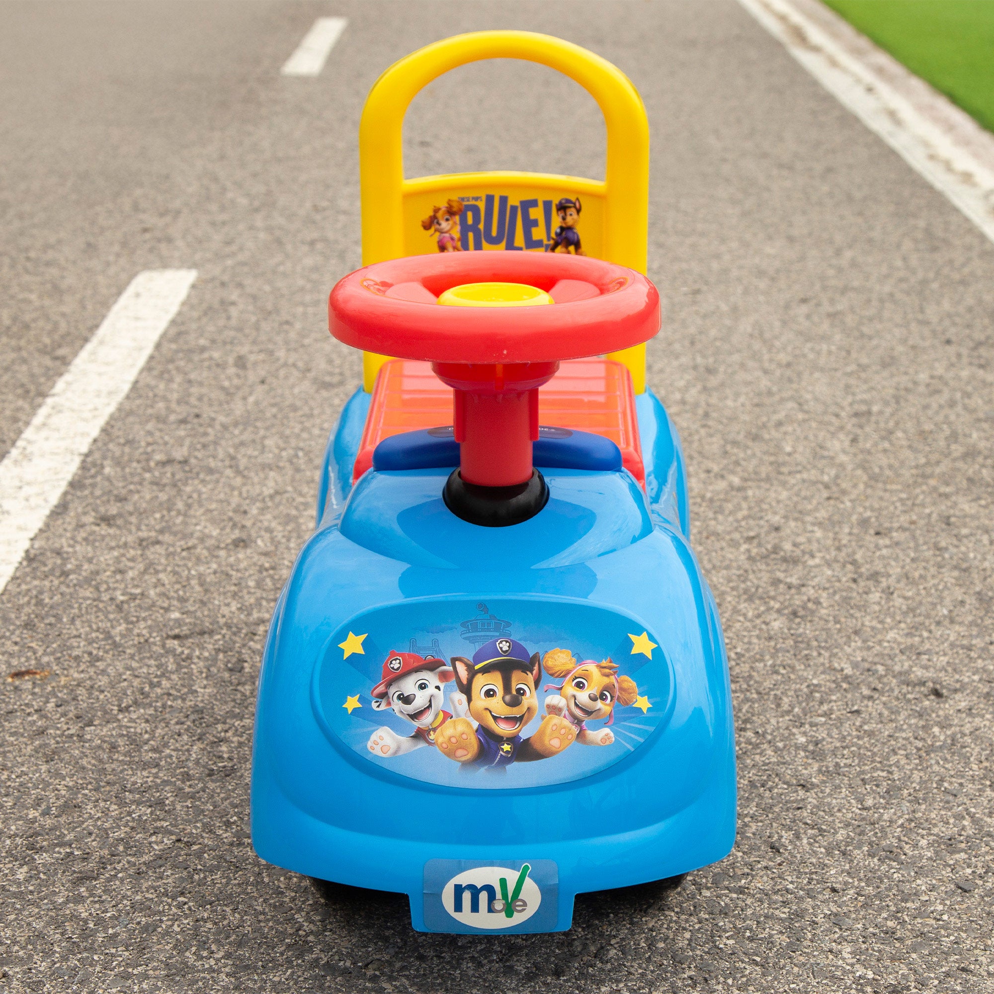 Brinquedo Patrulha Pata para Montar com Telefone, Buzina e Espaço para Guardar Coisas