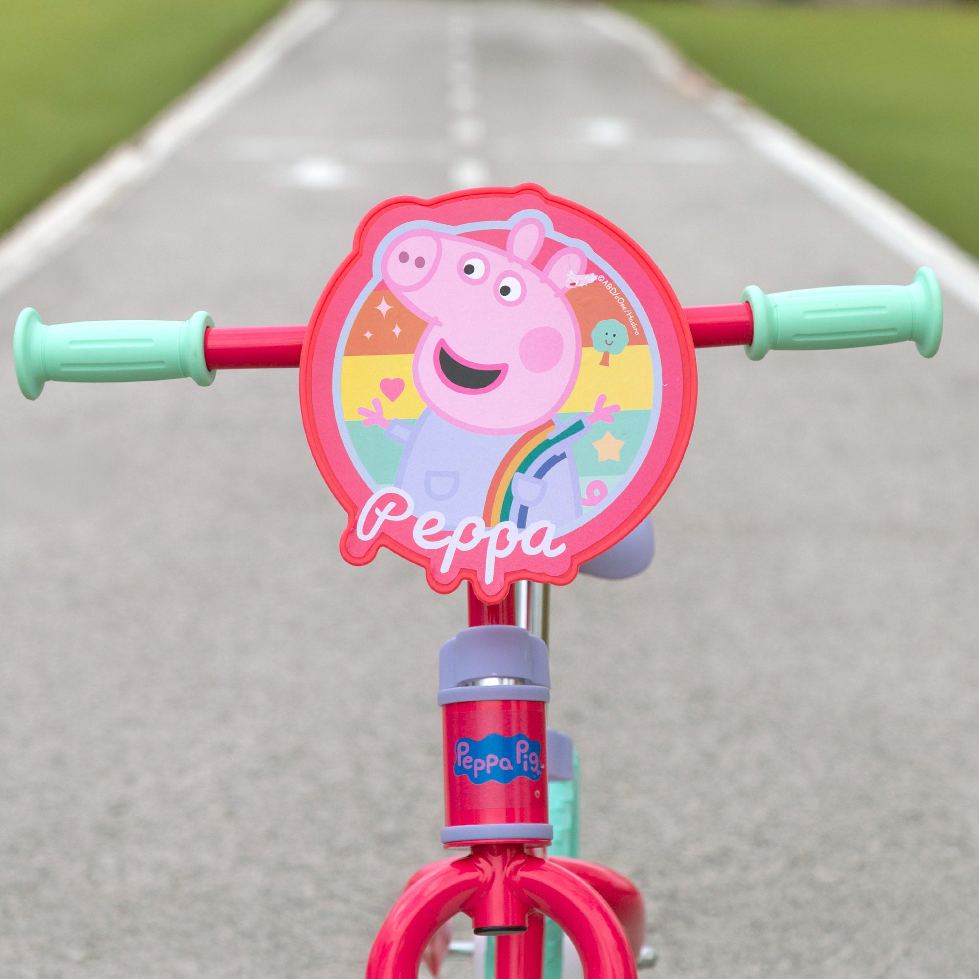 Peppa Pig Bicicleta sin pedales regulable en altura máx. 20 kg
